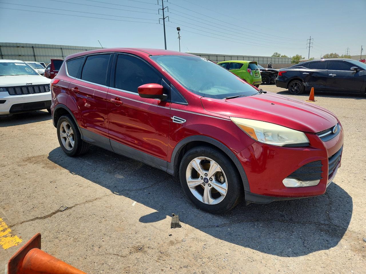 2015 Ford Escape Se Burgundy vin: 1FMCU0GX3FUB62187