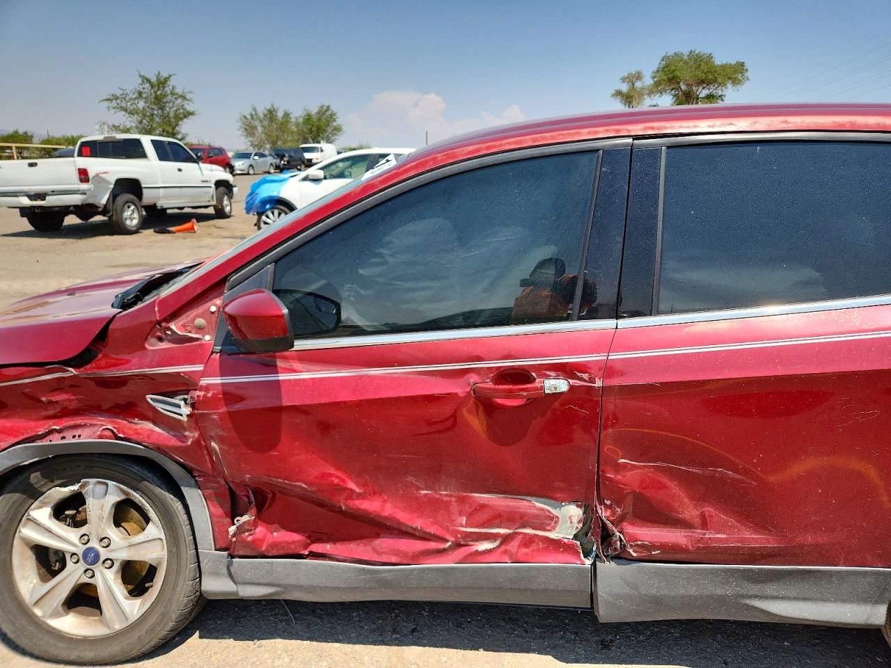 2015 Ford Escape Se Burgundy vin: 1FMCU0GX3FUB62187