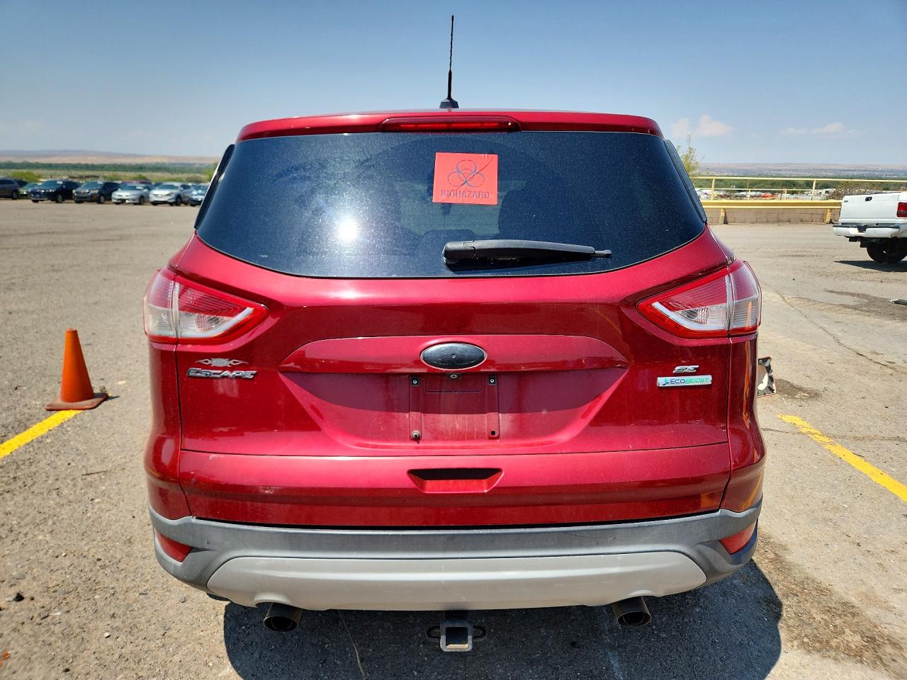 2015 Ford Escape Se Burgundy vin: 1FMCU0GX3FUB62187