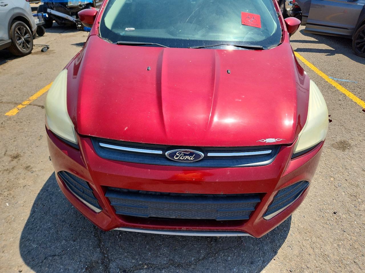 2015 Ford Escape Se Burgundy vin: 1FMCU0GX3FUB62187