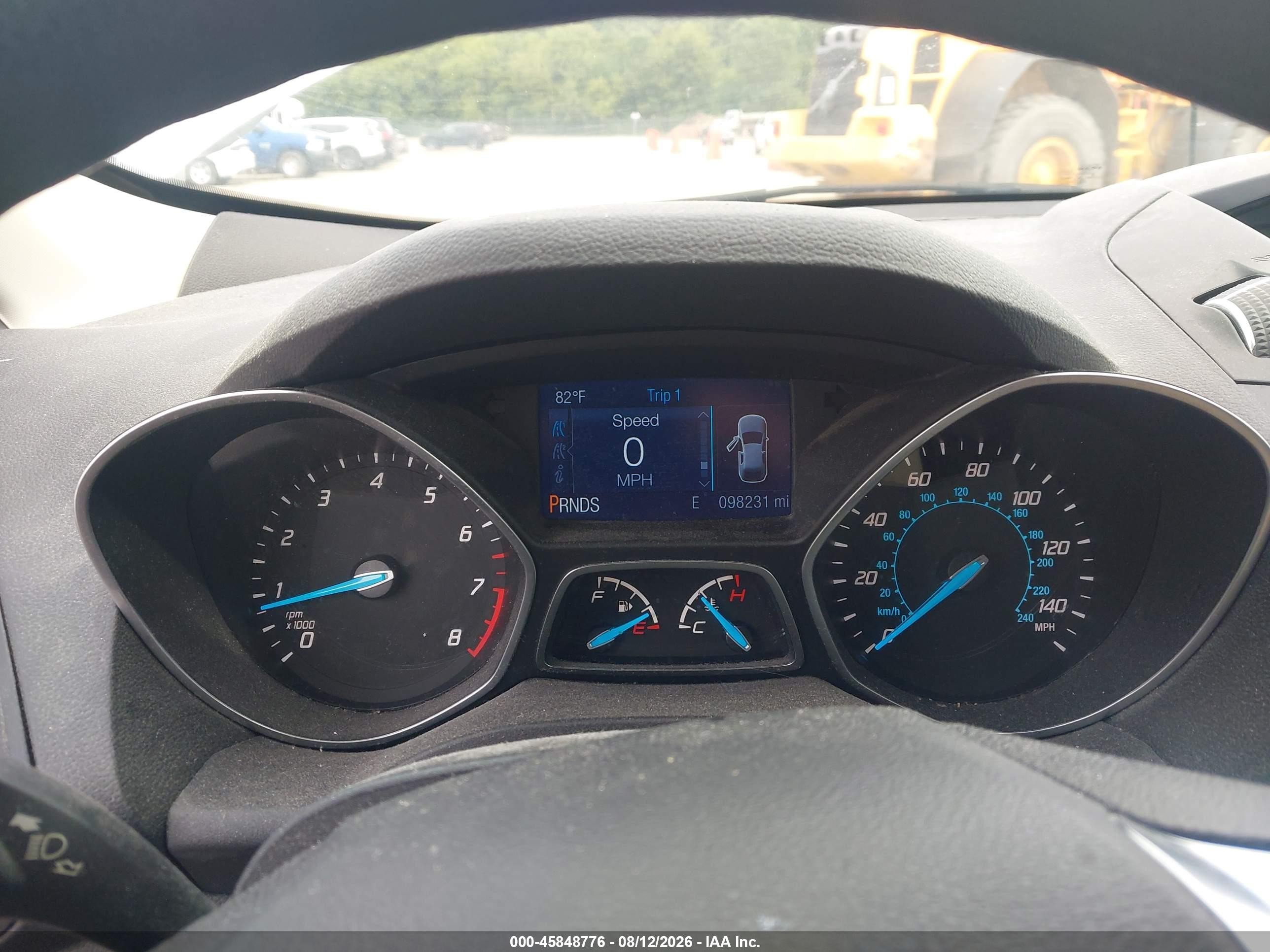 2015 Ford Escape Se White vin: 1FMCU0GX3FUB69530