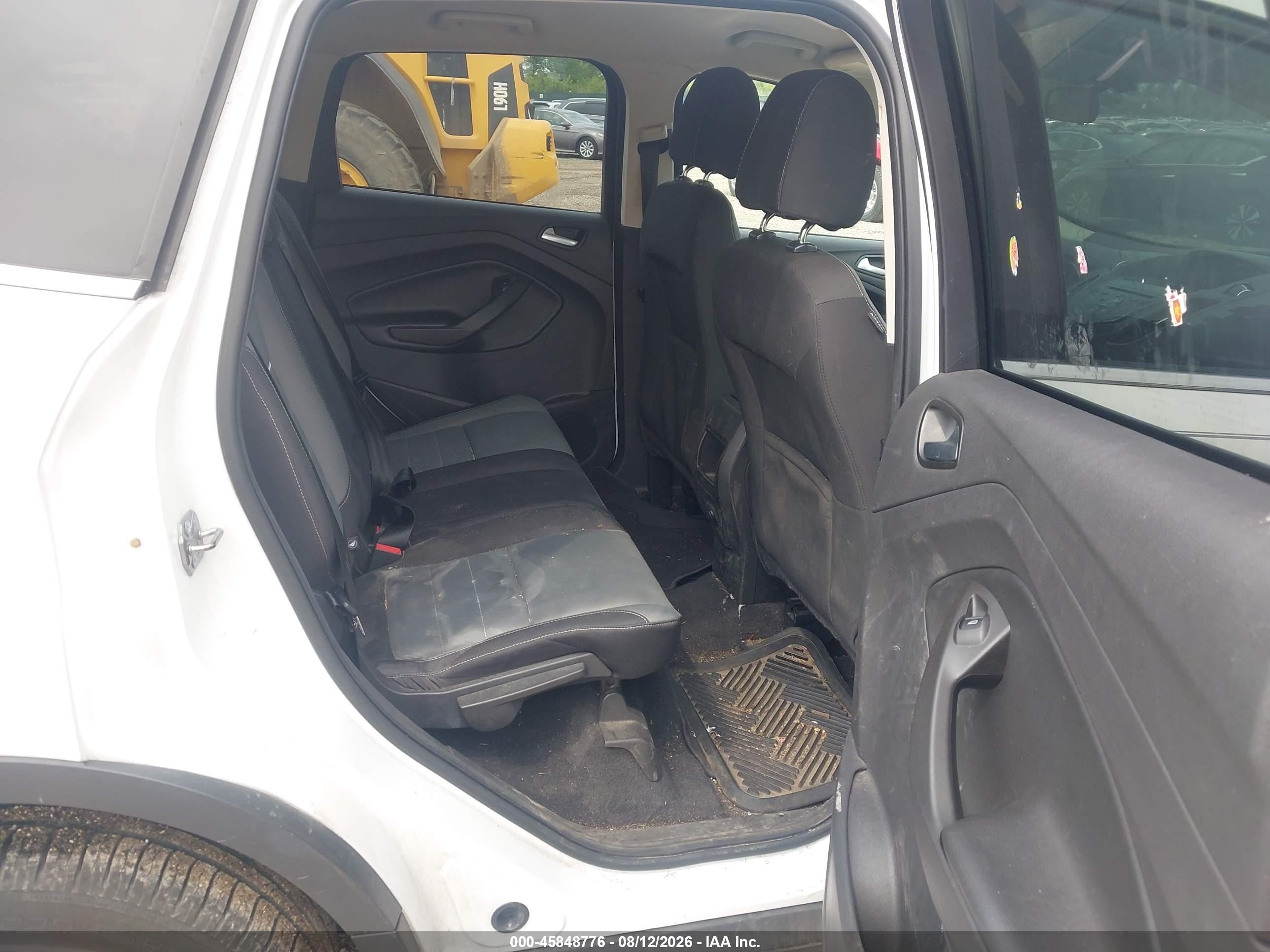 2015 Ford Escape Se White vin: 1FMCU0GX3FUB69530