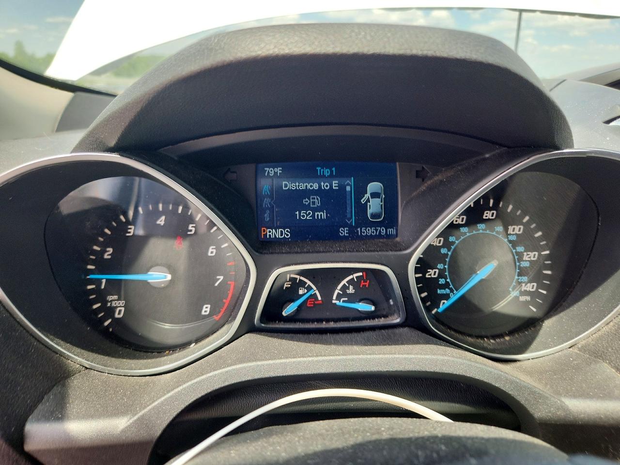 2015 Ford Escape Se White vin: 1FMCU0GX3FUB71391