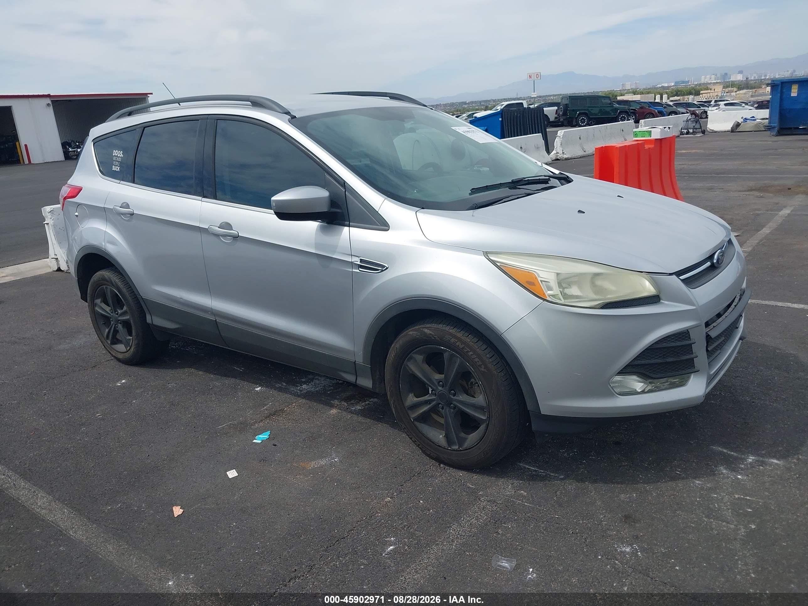 2015 Ford Escape Se Silver vin: 1FMCU0GX3FUB86084