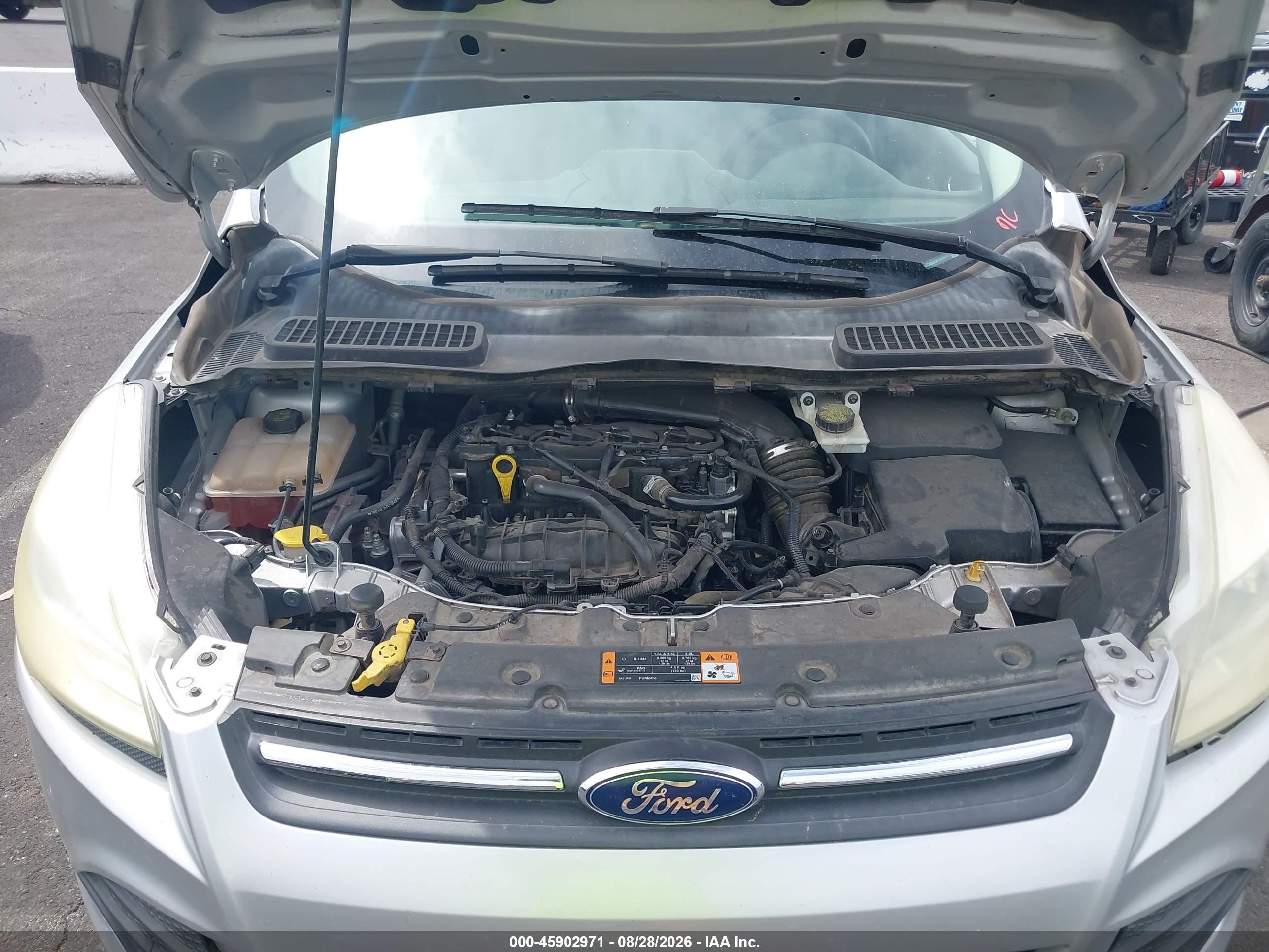 2015 Ford Escape Se Silver vin: 1FMCU0GX3FUB86084