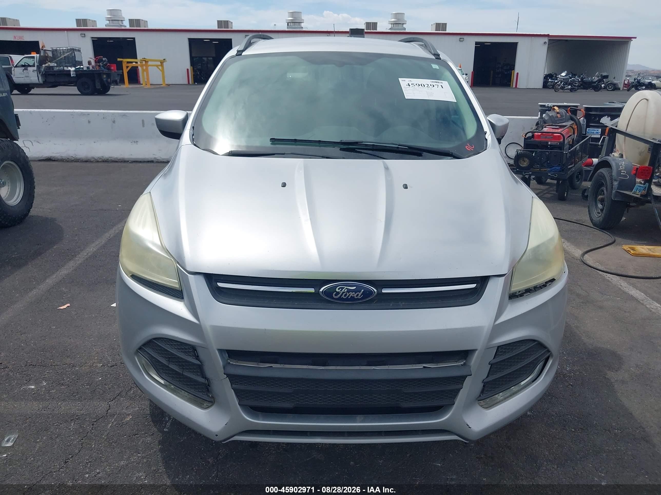2015 Ford Escape Se Silver vin: 1FMCU0GX3FUB86084
