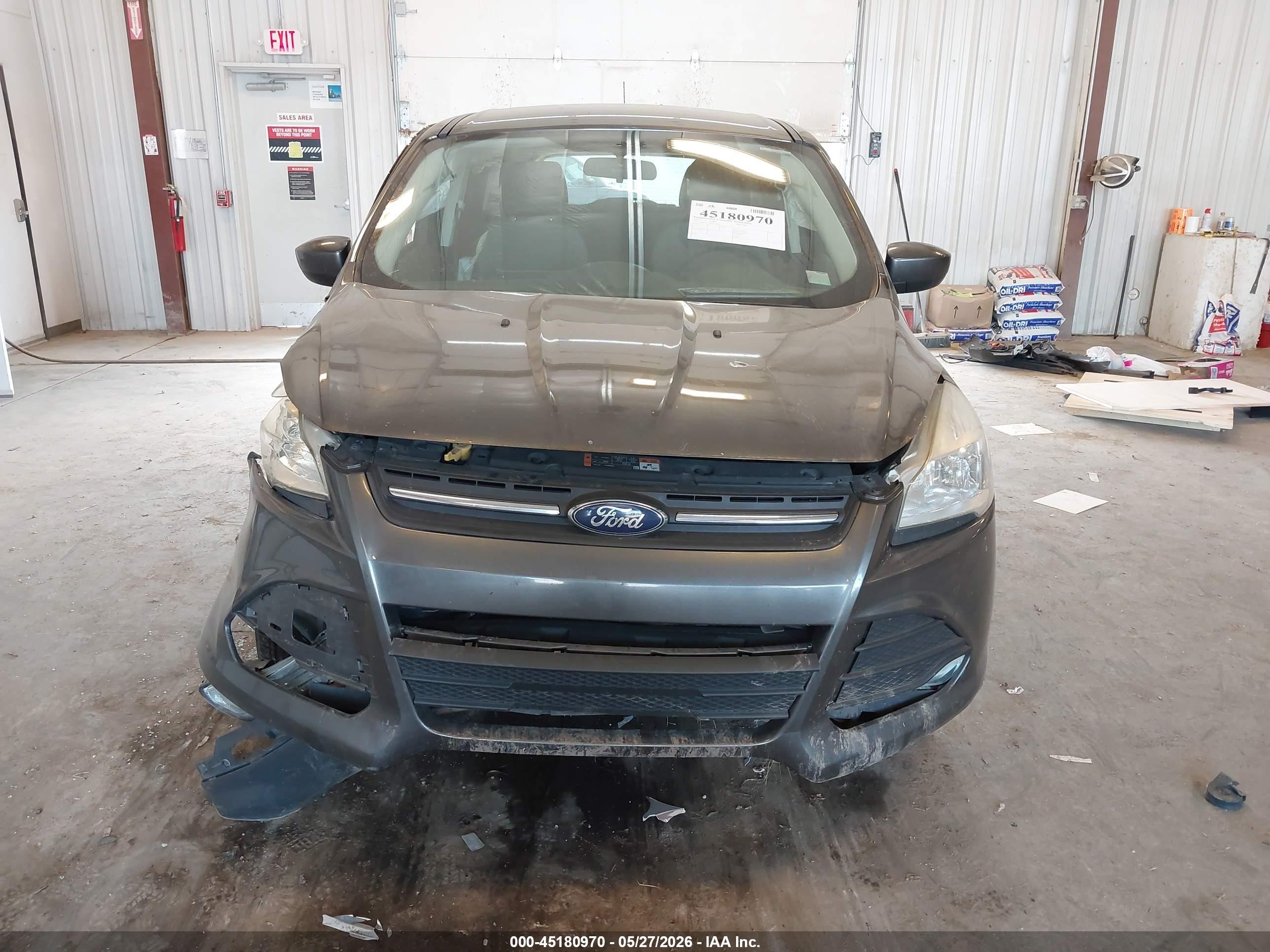 2015 Ford Escape Se Серый vin: 1FMCU0GX3FUC60362