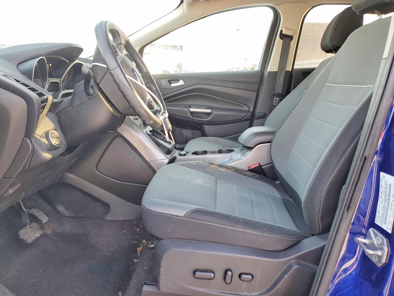 2015 Ford Escape Se Blue vin: 1FMCU0GX3FUC78828