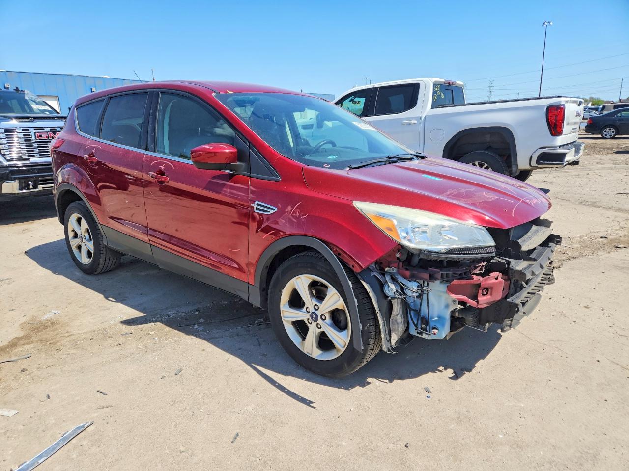 2016 Ford Escape Se Red vin: 1FMCU0GX3GUB27523