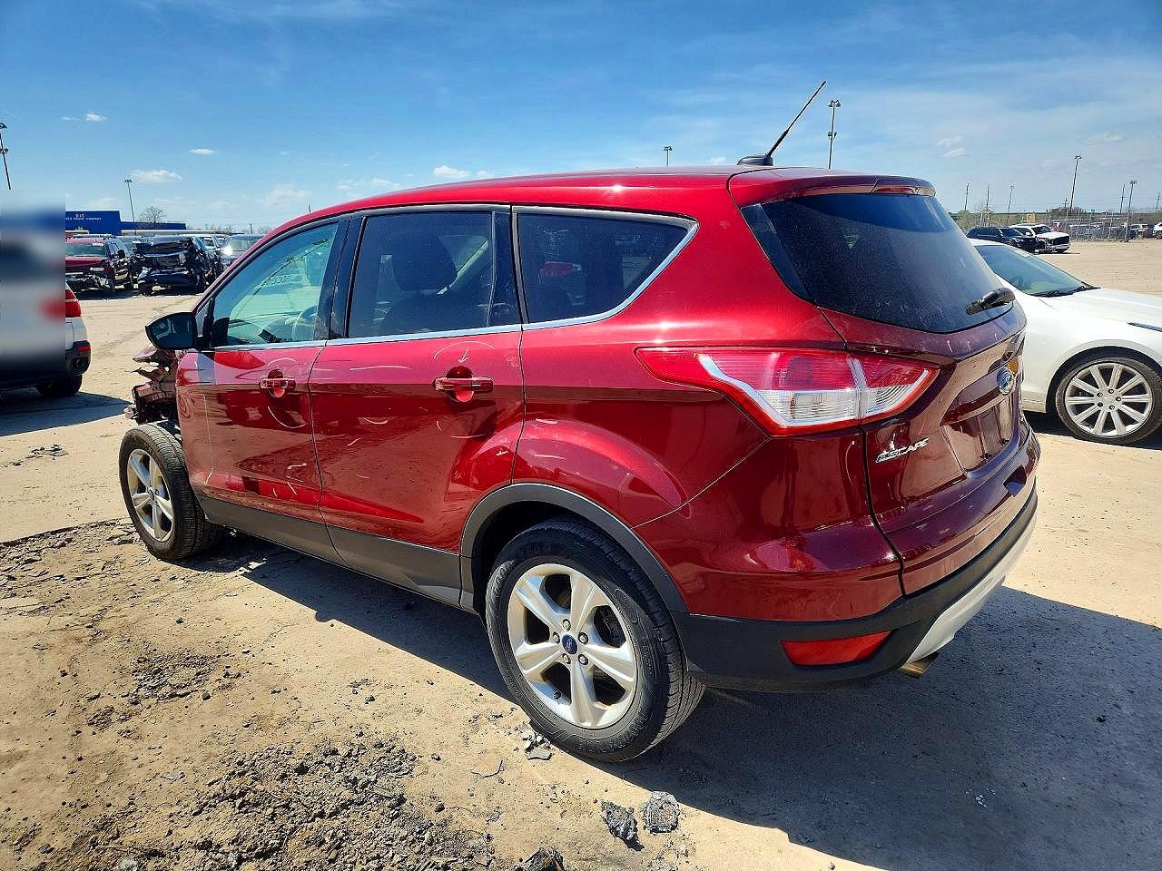 2016 Ford Escape Se Red vin: 1FMCU0GX3GUB27523