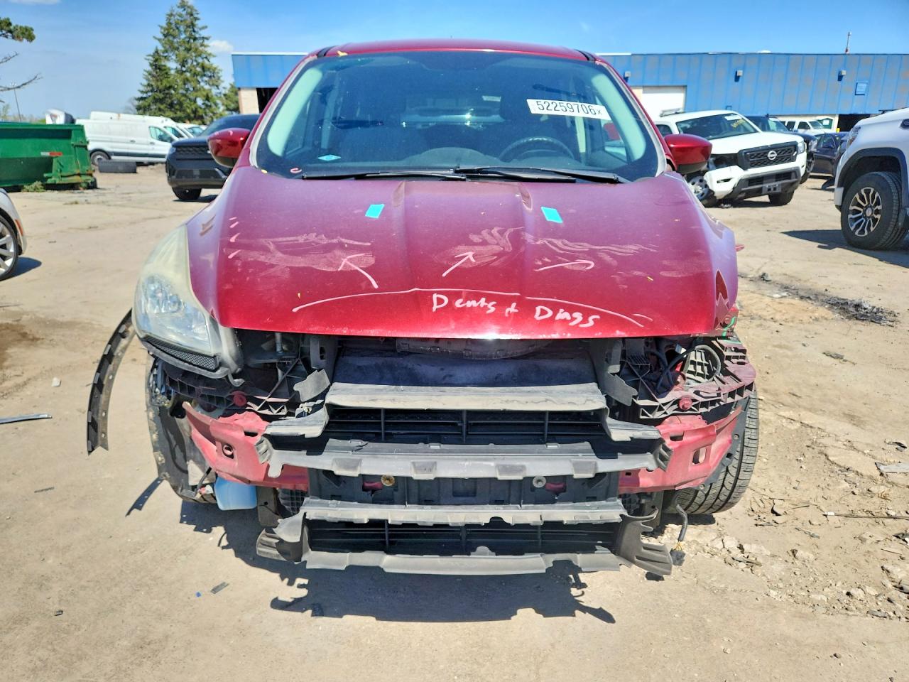 2016 Ford Escape Se Red vin: 1FMCU0GX3GUB27523