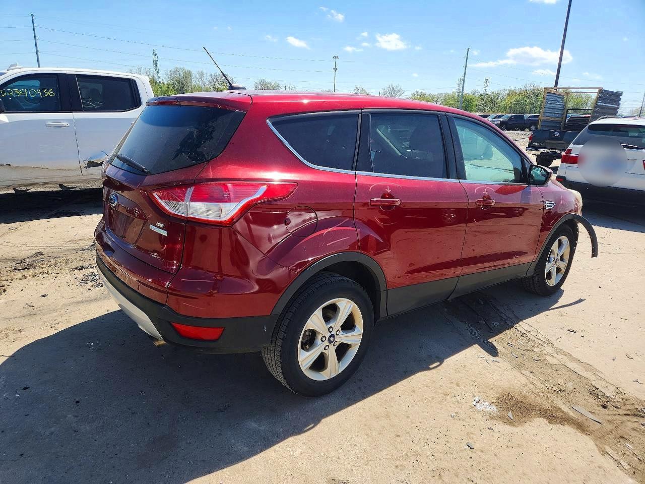 2016 Ford Escape Se Red vin: 1FMCU0GX3GUB27523