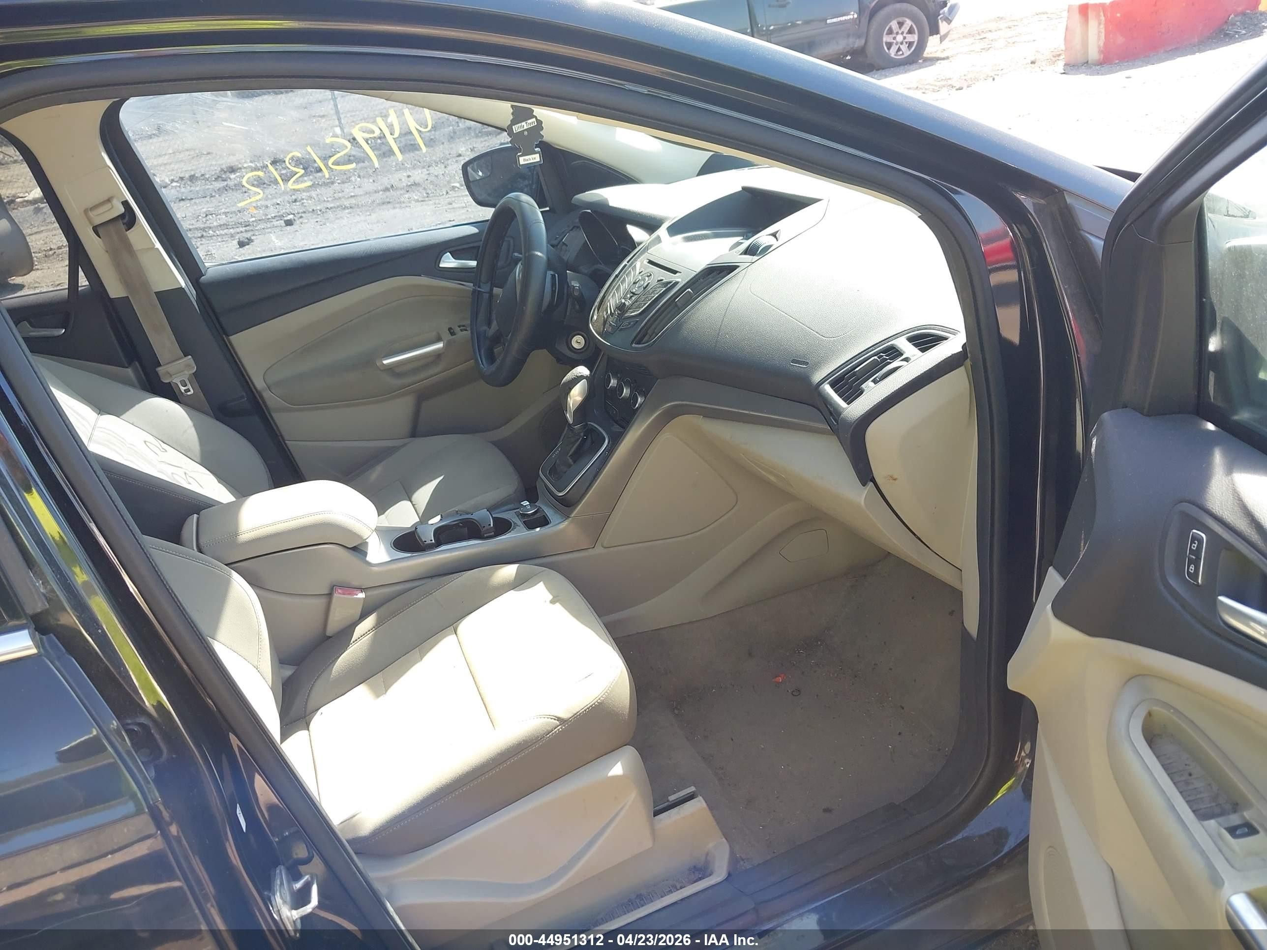 2013 Ford Escape Se Black vin: 1FMCU0GX4DUA00517