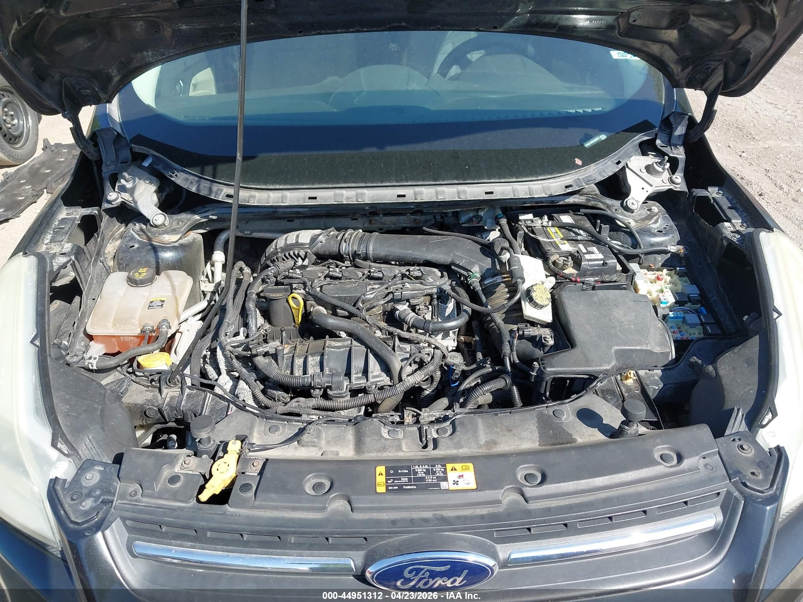 2013 Ford Escape Se Black vin: 1FMCU0GX4DUA00517