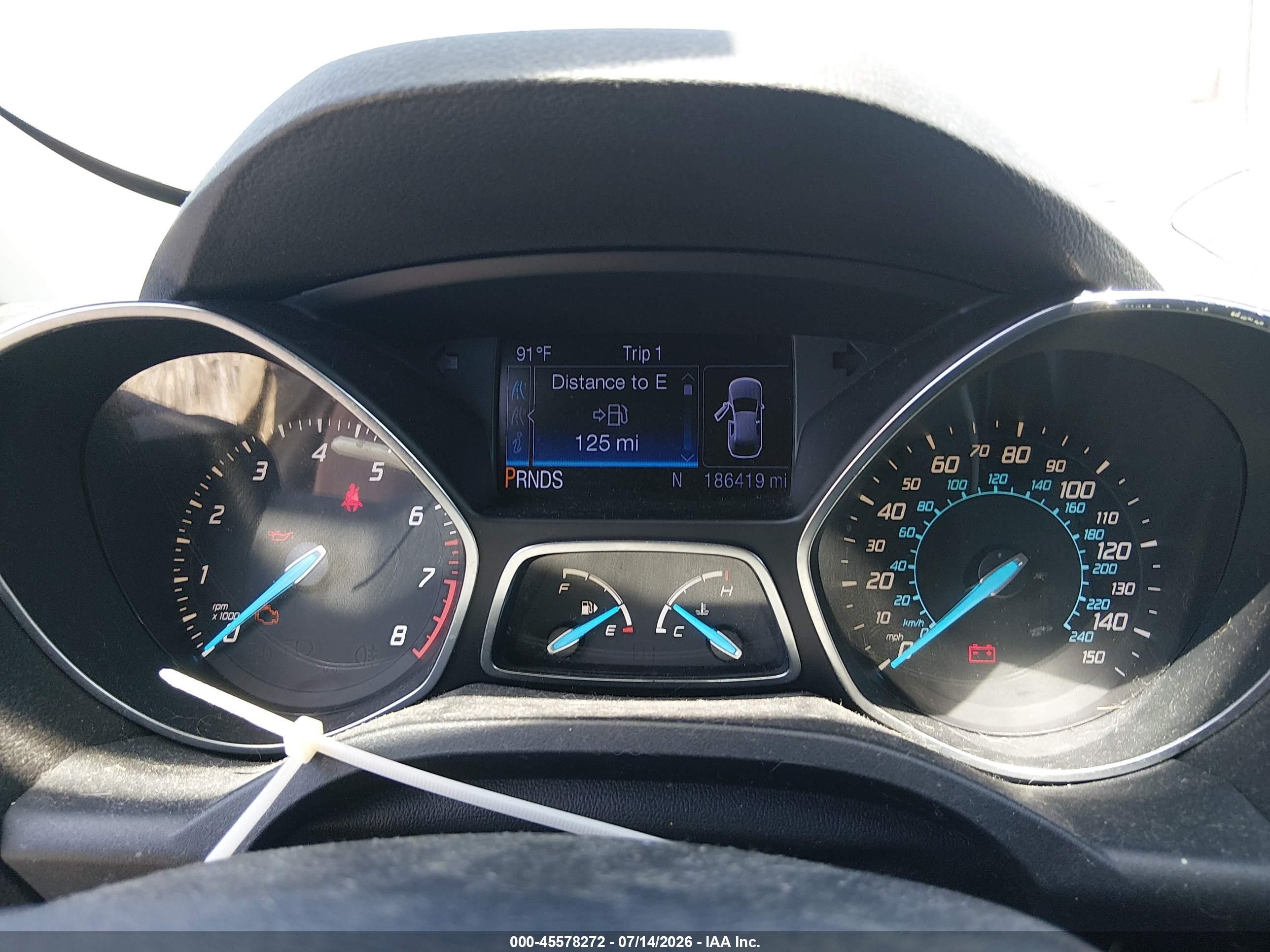 2013 Ford Escape Se Gray vin: 1FMCU0GX4DUB24903