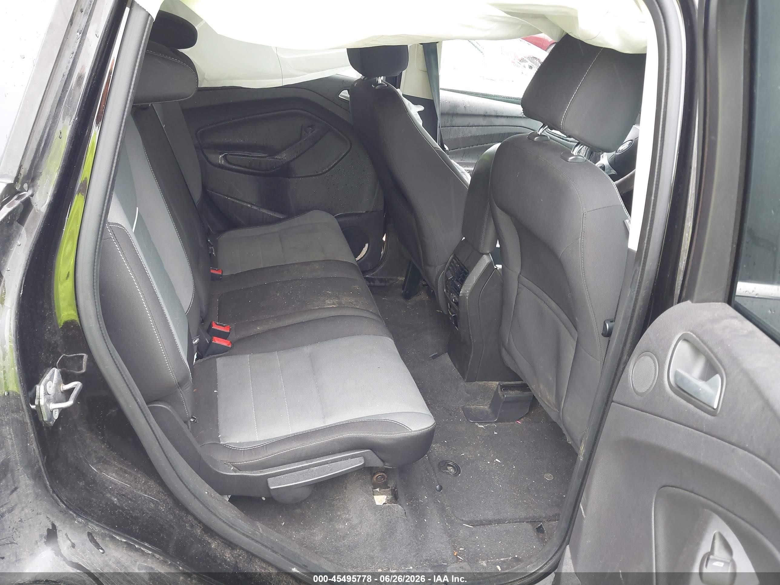 2013 Ford Escape Se Черный vin: 1FMCU0GX4DUB69937