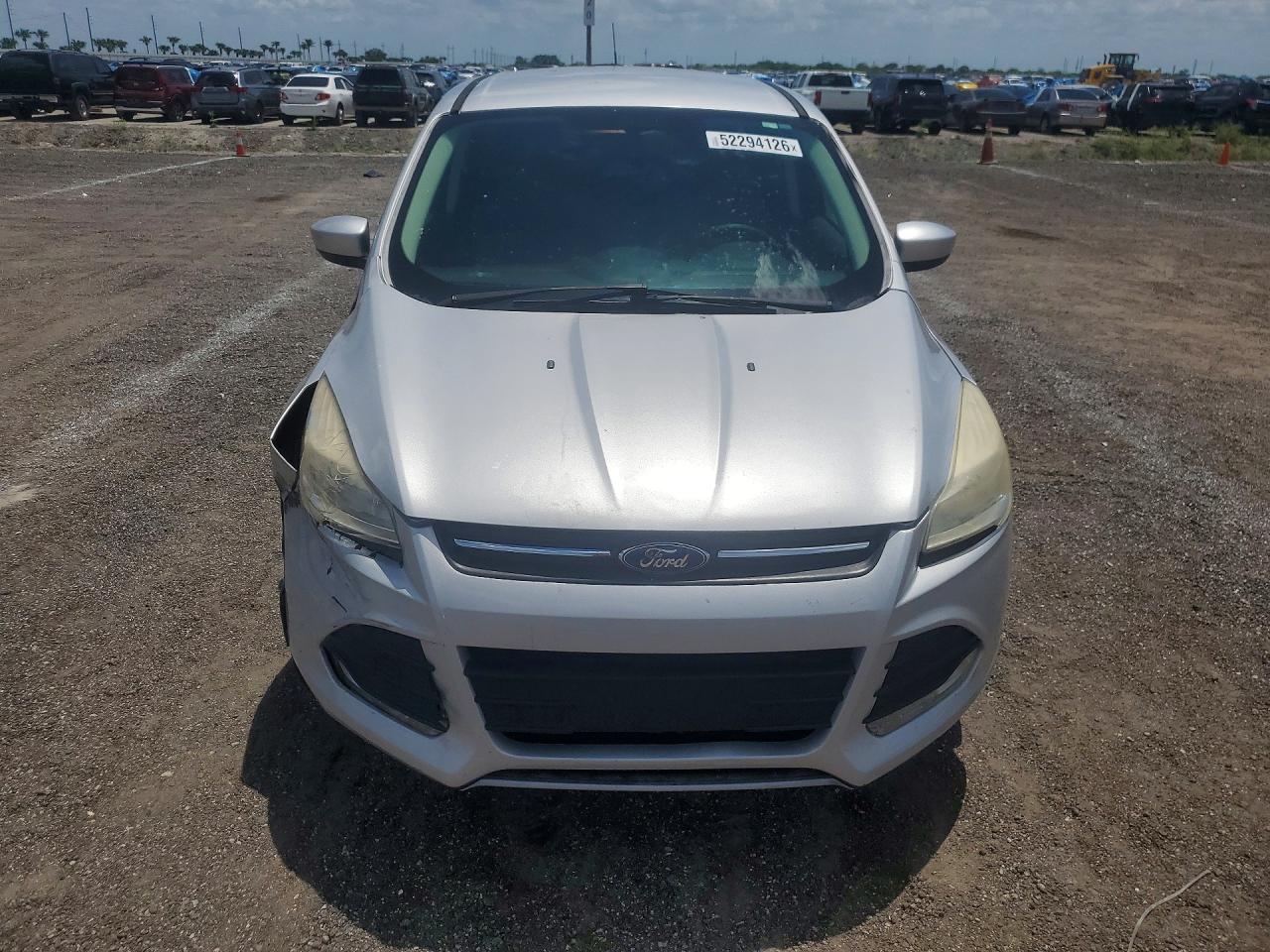 2013 Ford Escape Se Silver vin: 1FMCU0GX4DUC20076
