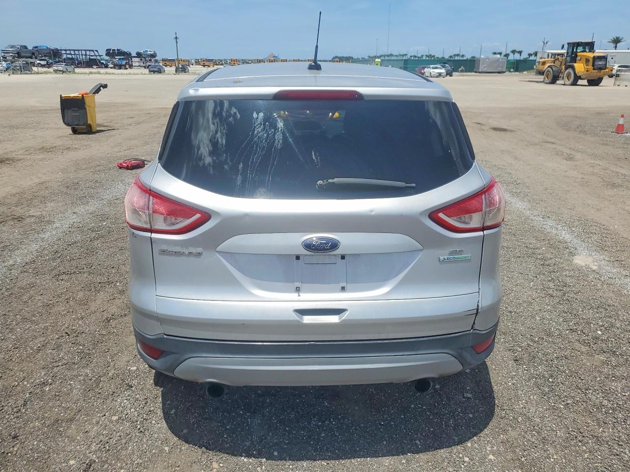 2013 Ford Escape Se Silver vin: 1FMCU0GX4DUC20076