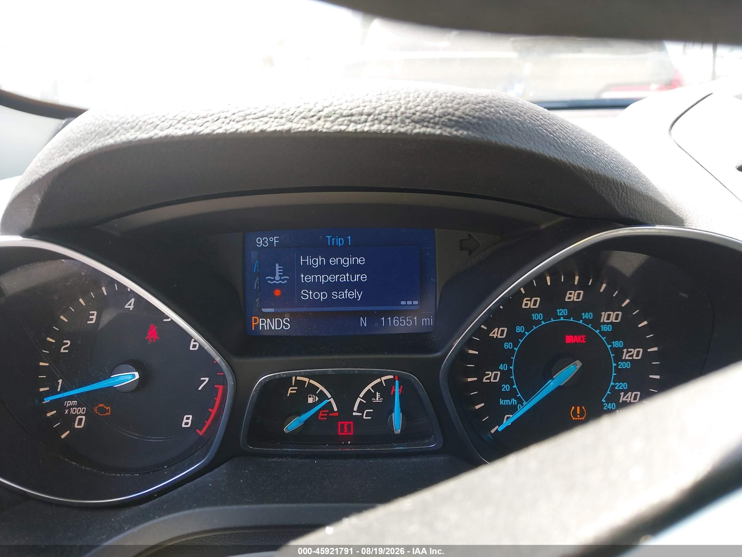 2013 Ford Escape Se Серый vin: 1FMCU0GX4DUC55149