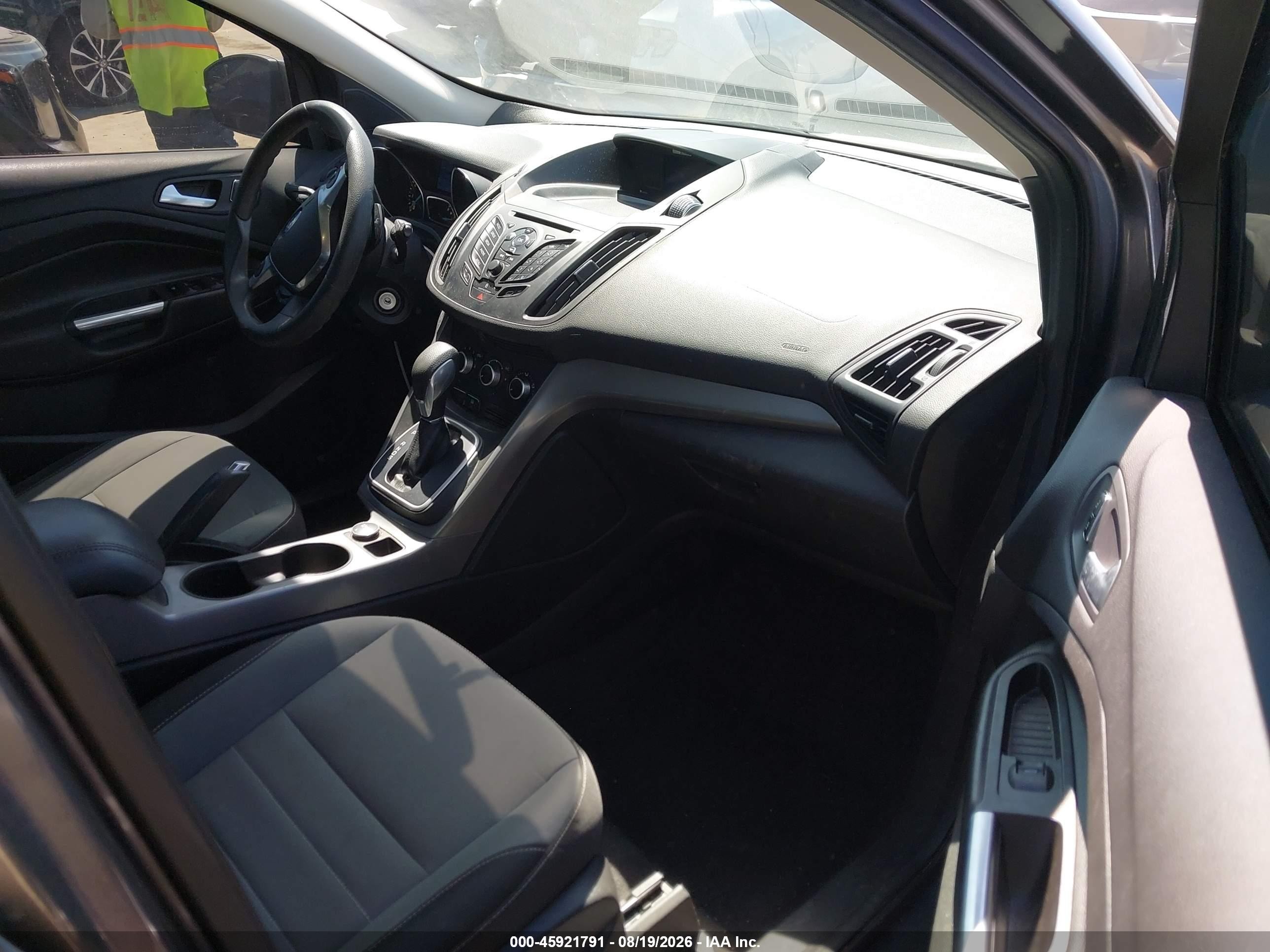 2013 Ford Escape Se Серый vin: 1FMCU0GX4DUC55149