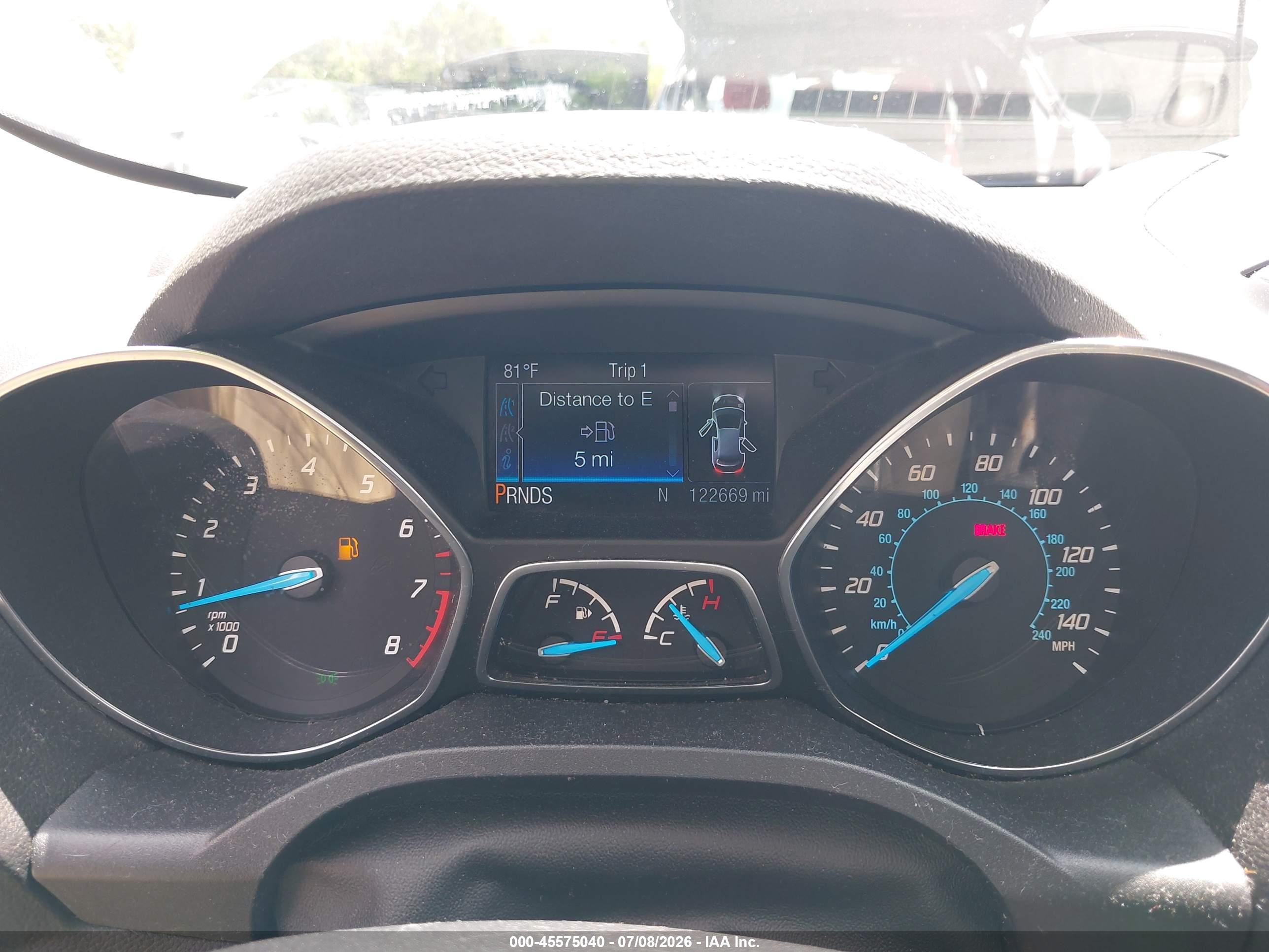 2013 Ford Escape Se White vin: 1FMCU0GX4DUC67821
