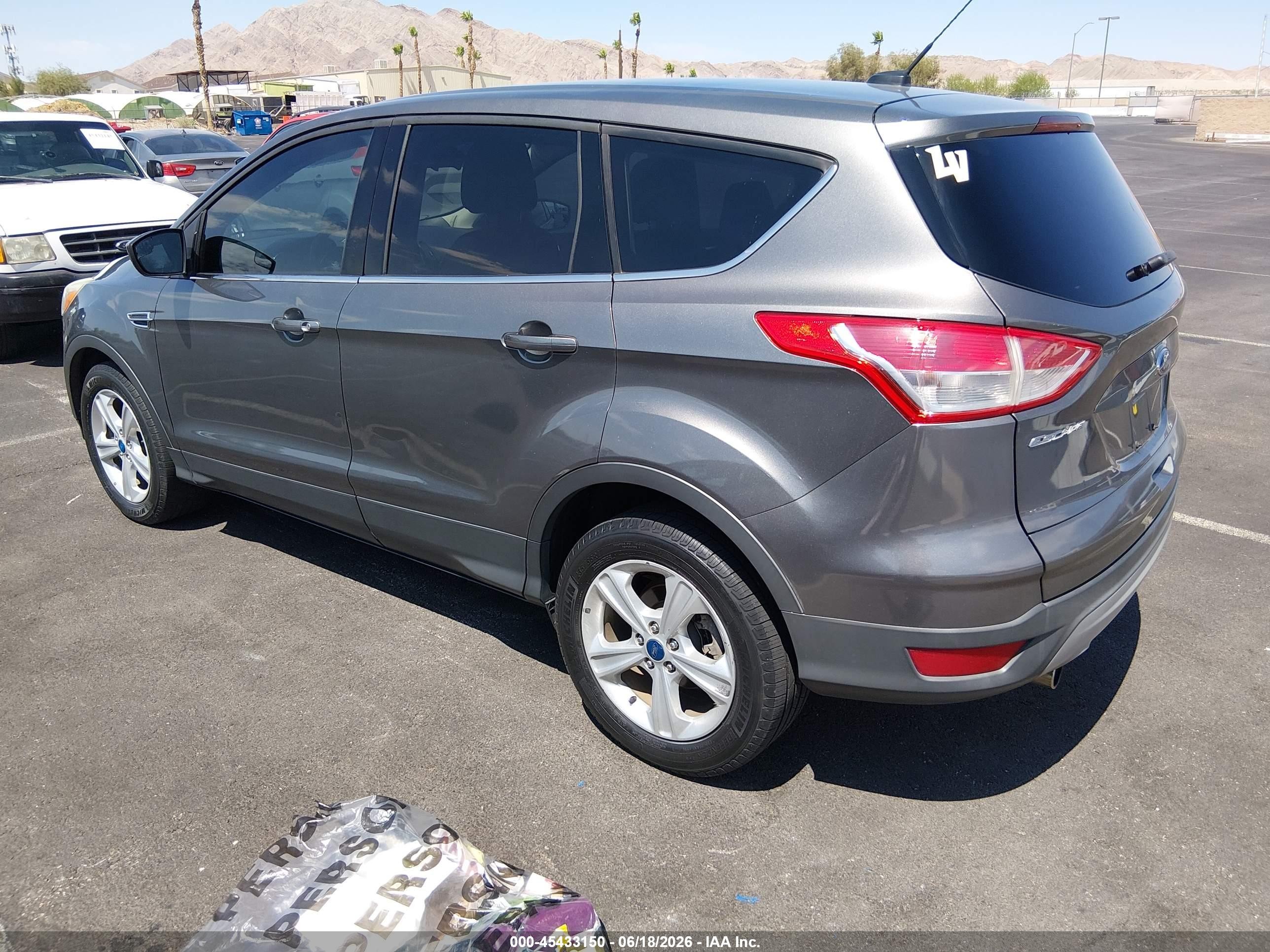 2013 Ford Escape Se Black vin: 1FMCU0GX4DUC70704
