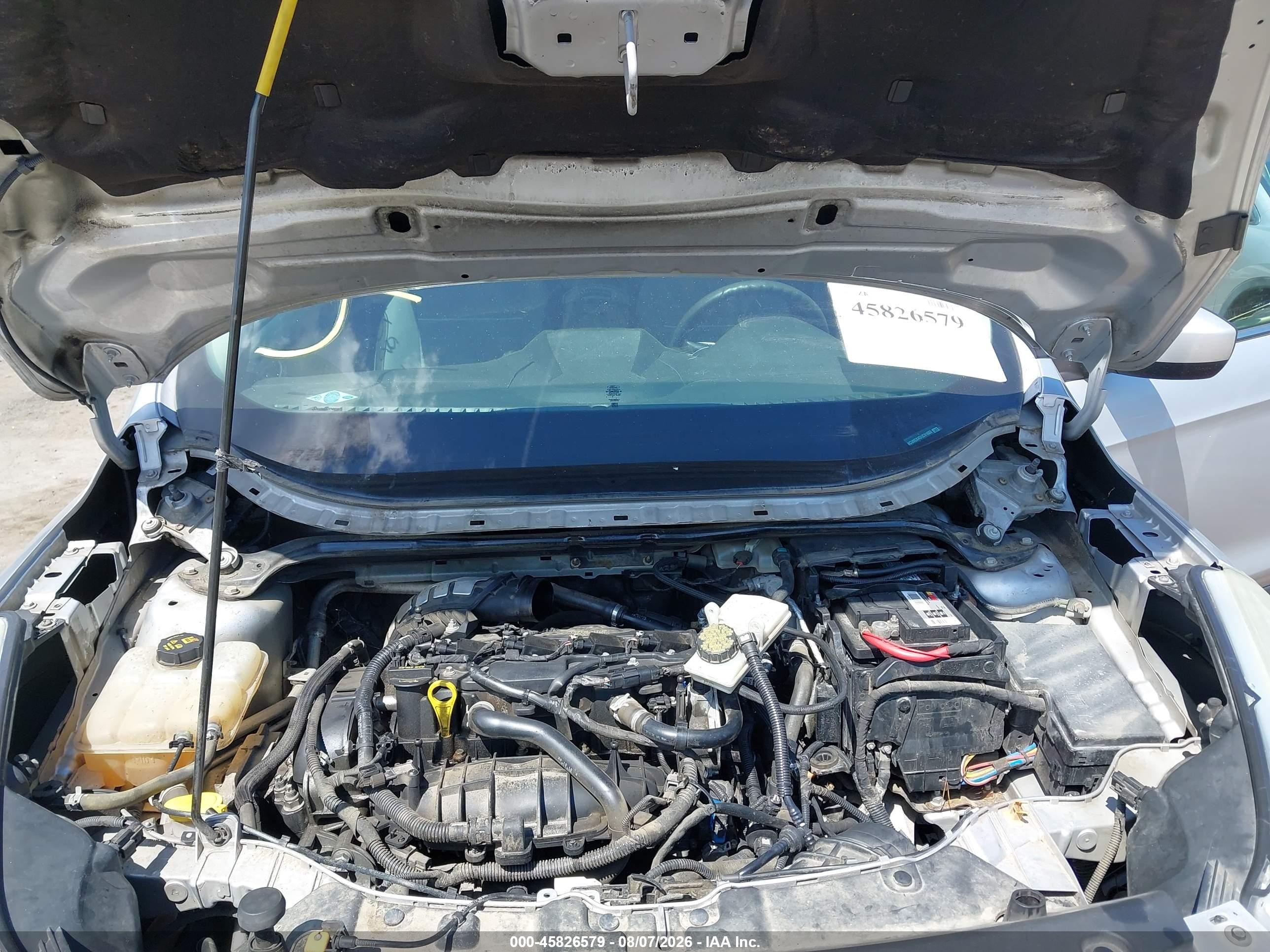 2013 Ford Escape Se Silver vin: 1FMCU0GX4DUC91603