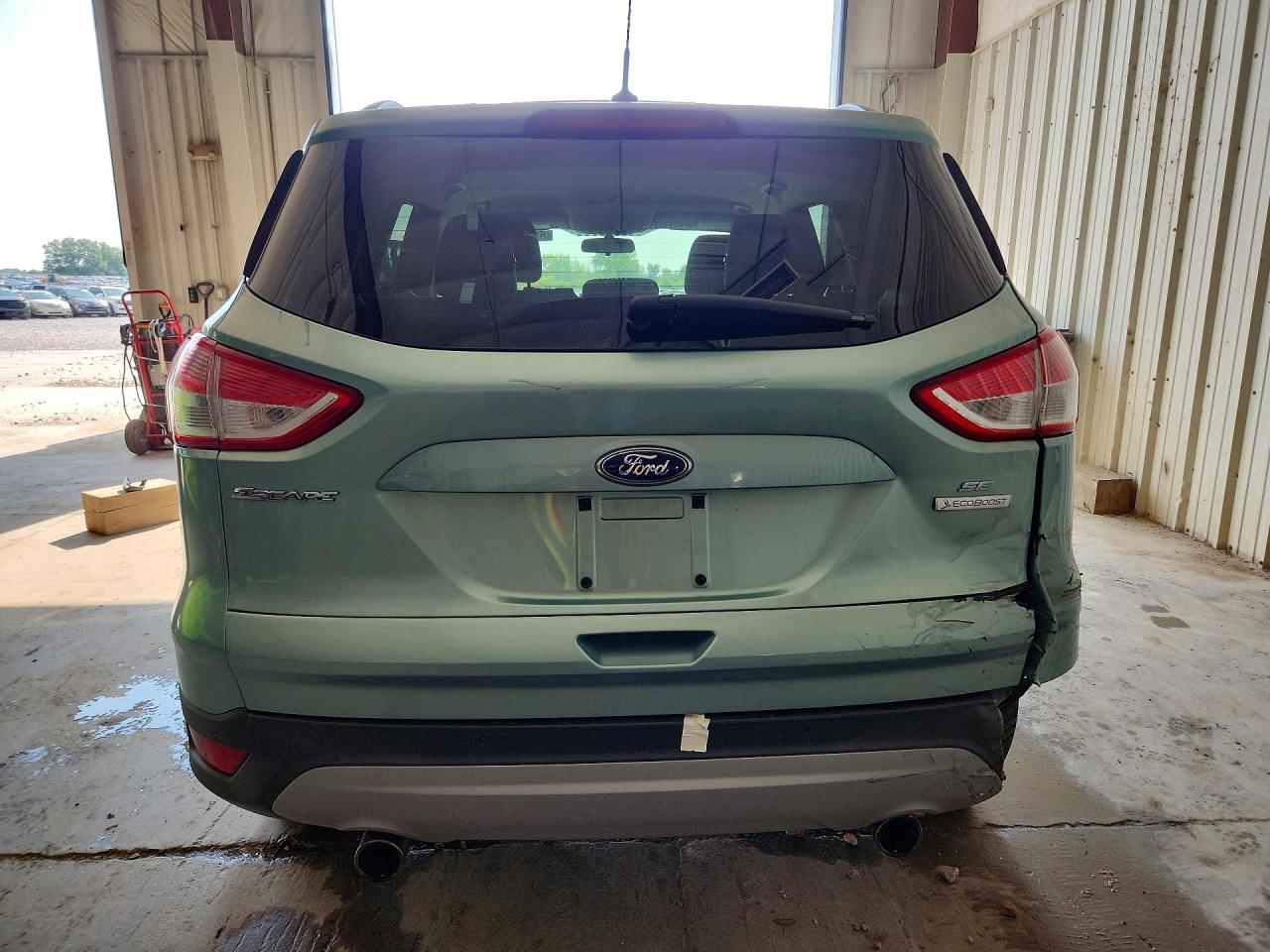 2013 Ford Escape Se Turquoise vin: 1FMCU0GX4DUD24695