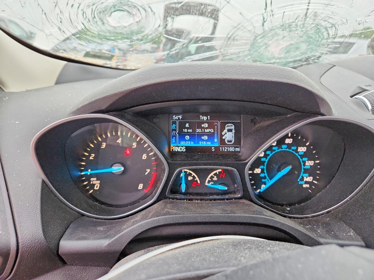 2013 Ford Escape Se White vin: 1FMCU0GX4DUD27239