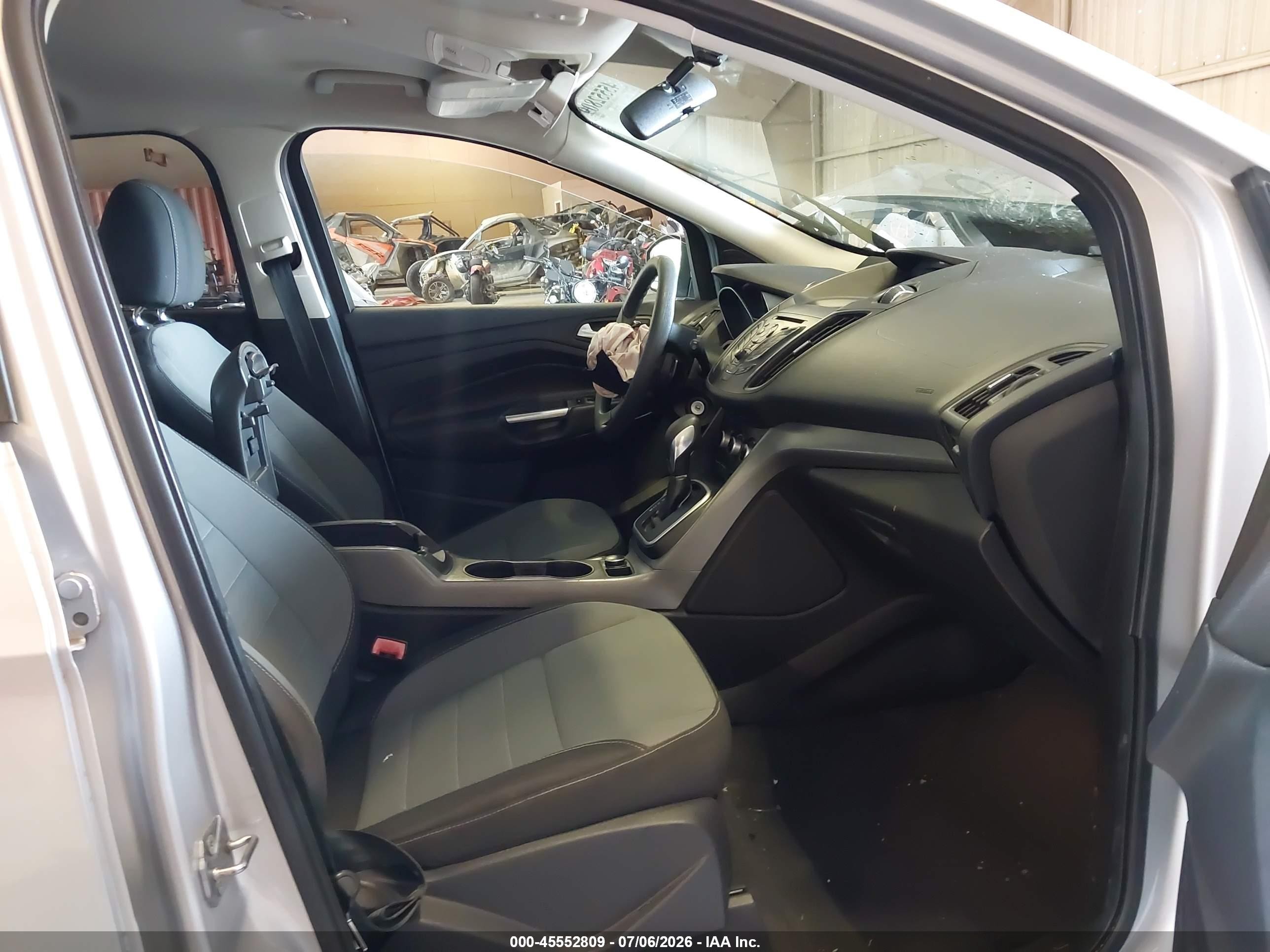 2013 Ford Escape Se Silver vin: 1FMCU0GX4DUD32151