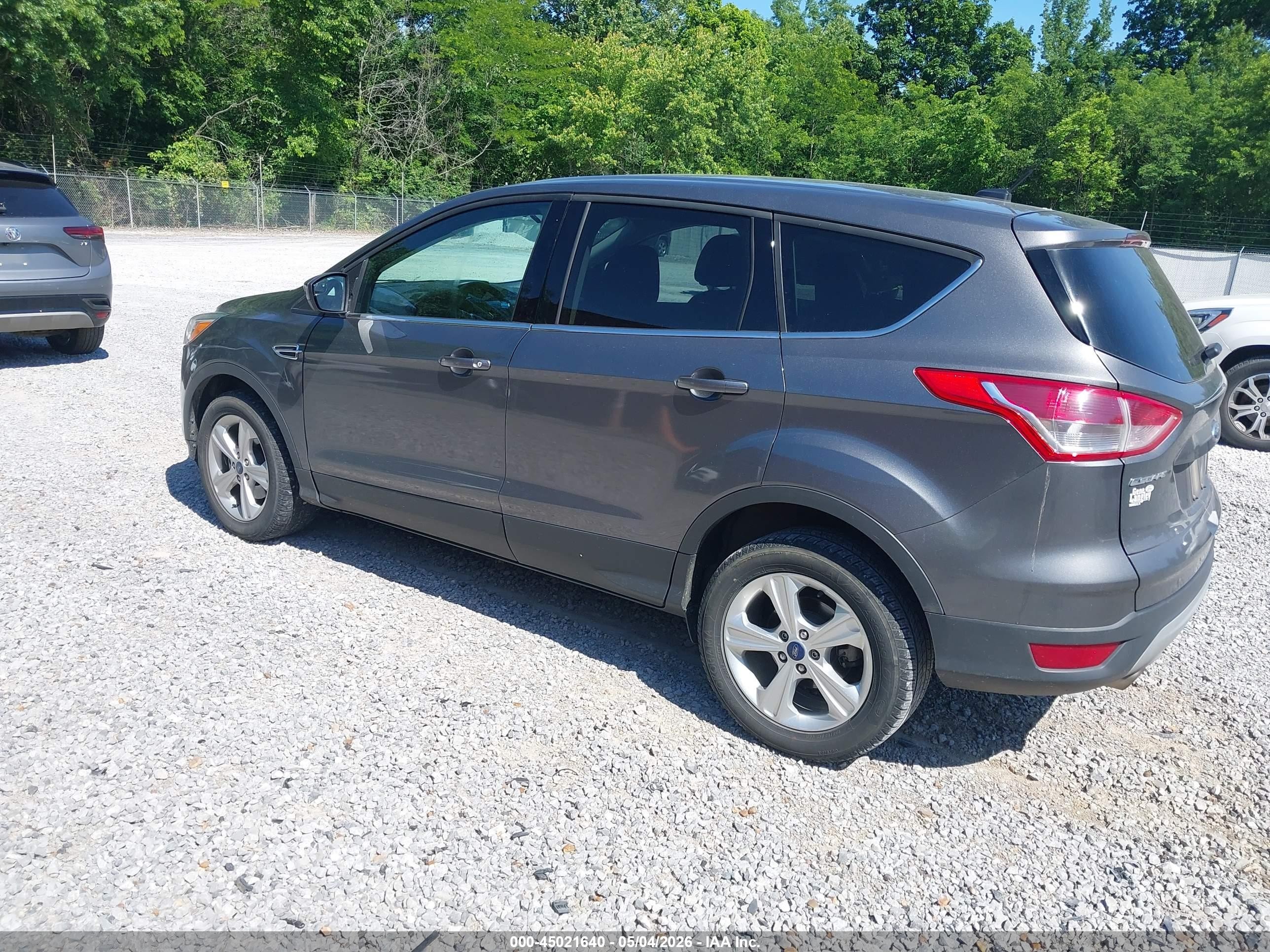 2013 Ford Escape Se Gray vin: 1FMCU0GX4DUD64338