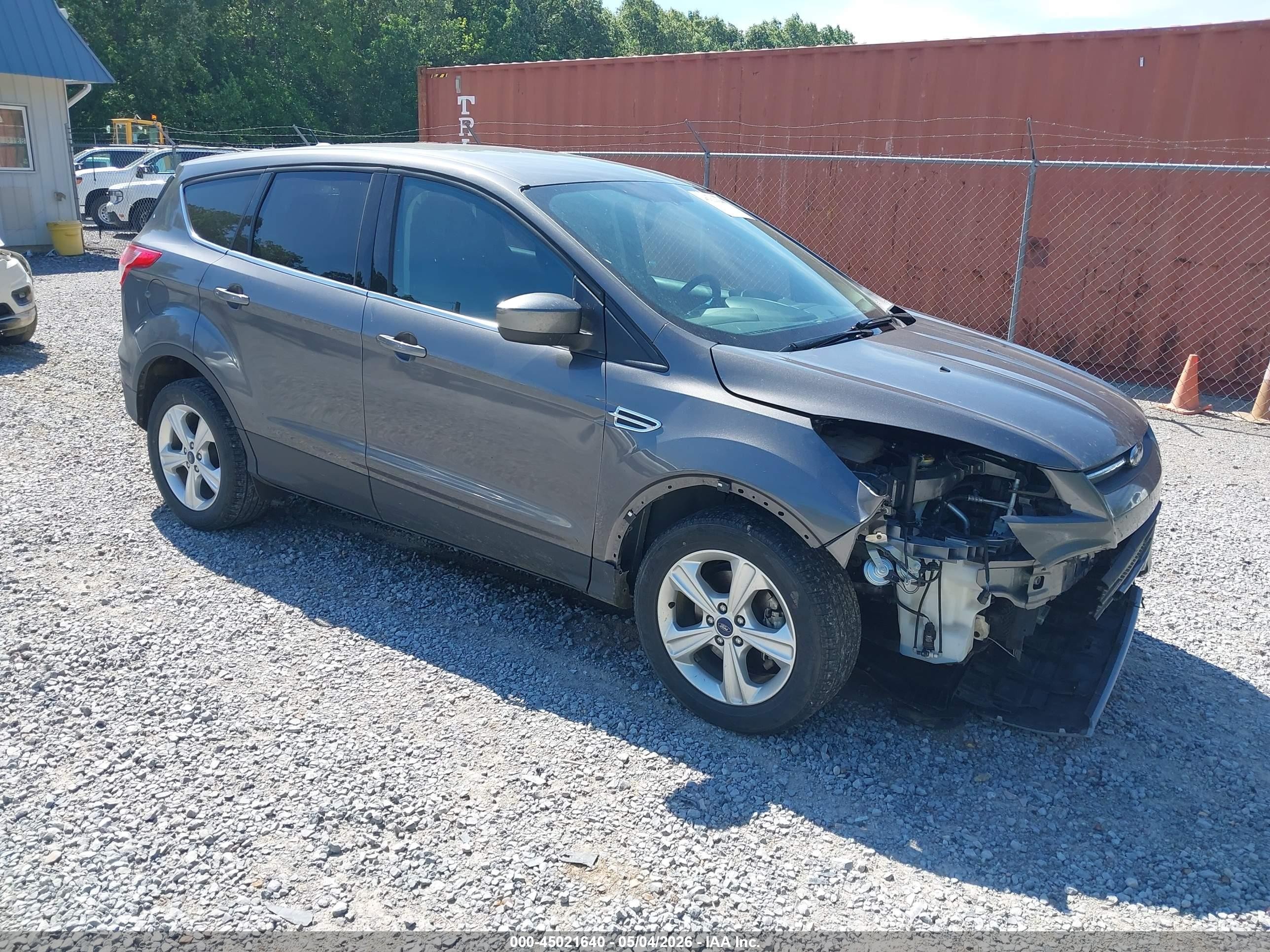 2013 Ford Escape Se Gray vin: 1FMCU0GX4DUD64338