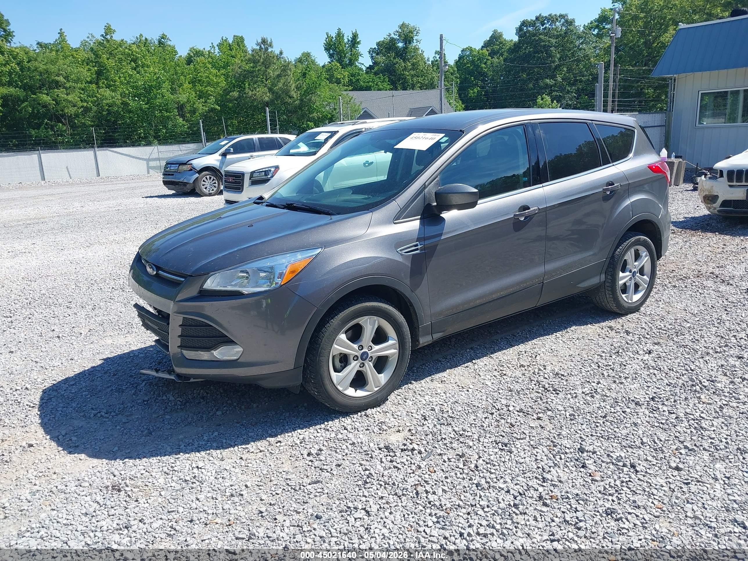 2013 Ford Escape Se Gray vin: 1FMCU0GX4DUD64338