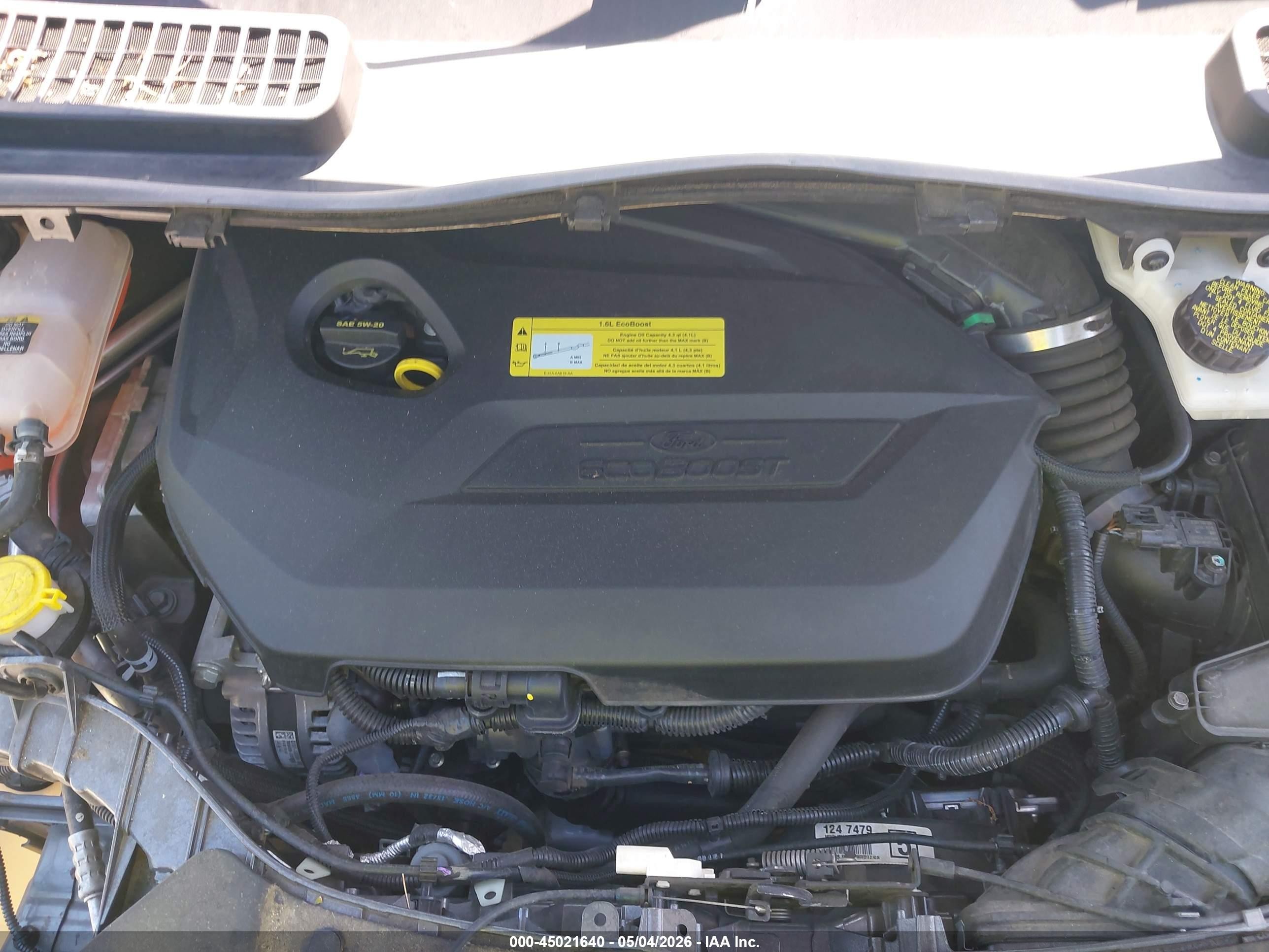 2013 Ford Escape Se Gray vin: 1FMCU0GX4DUD64338