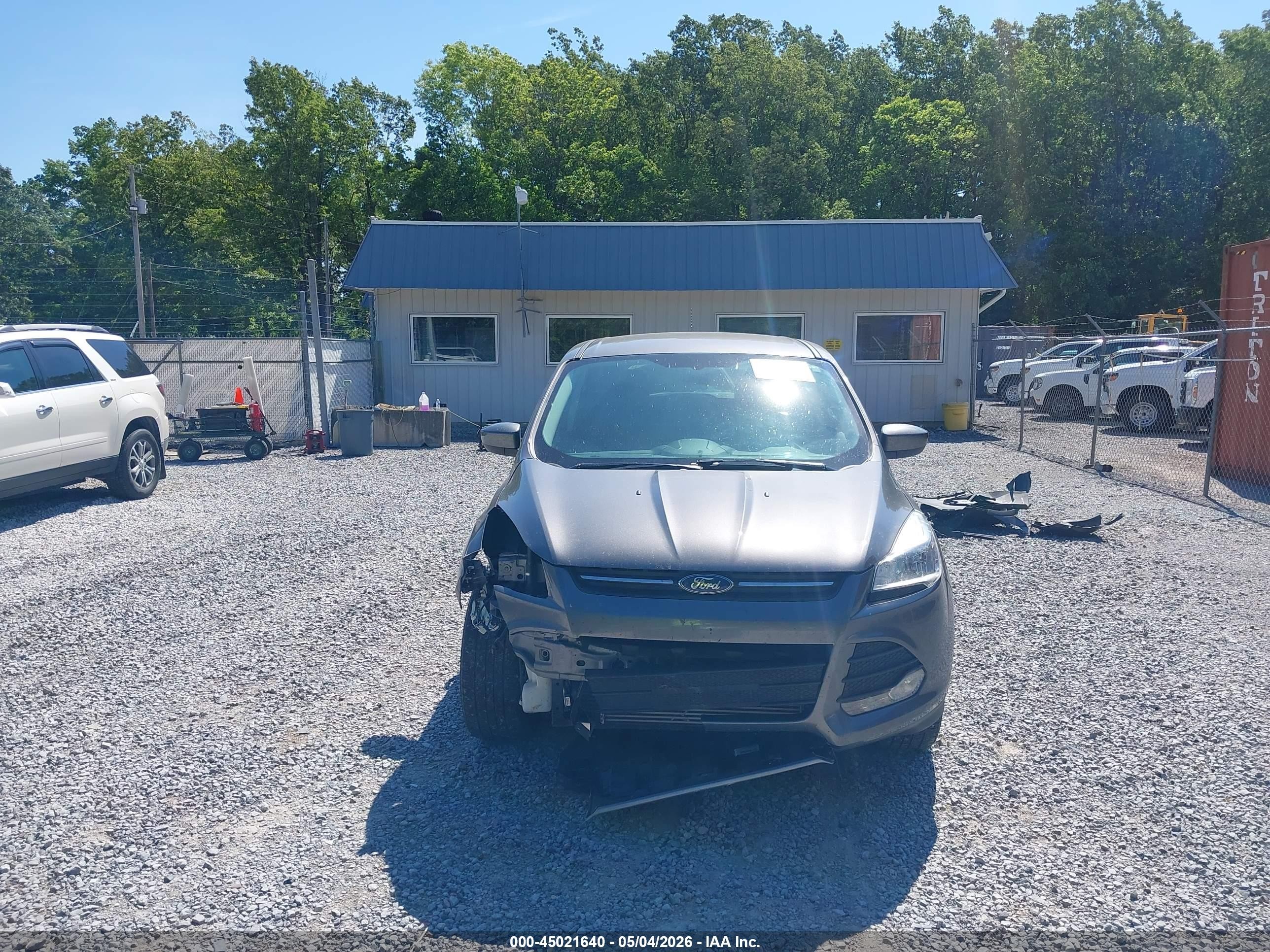 2013 Ford Escape Se Gray vin: 1FMCU0GX4DUD64338