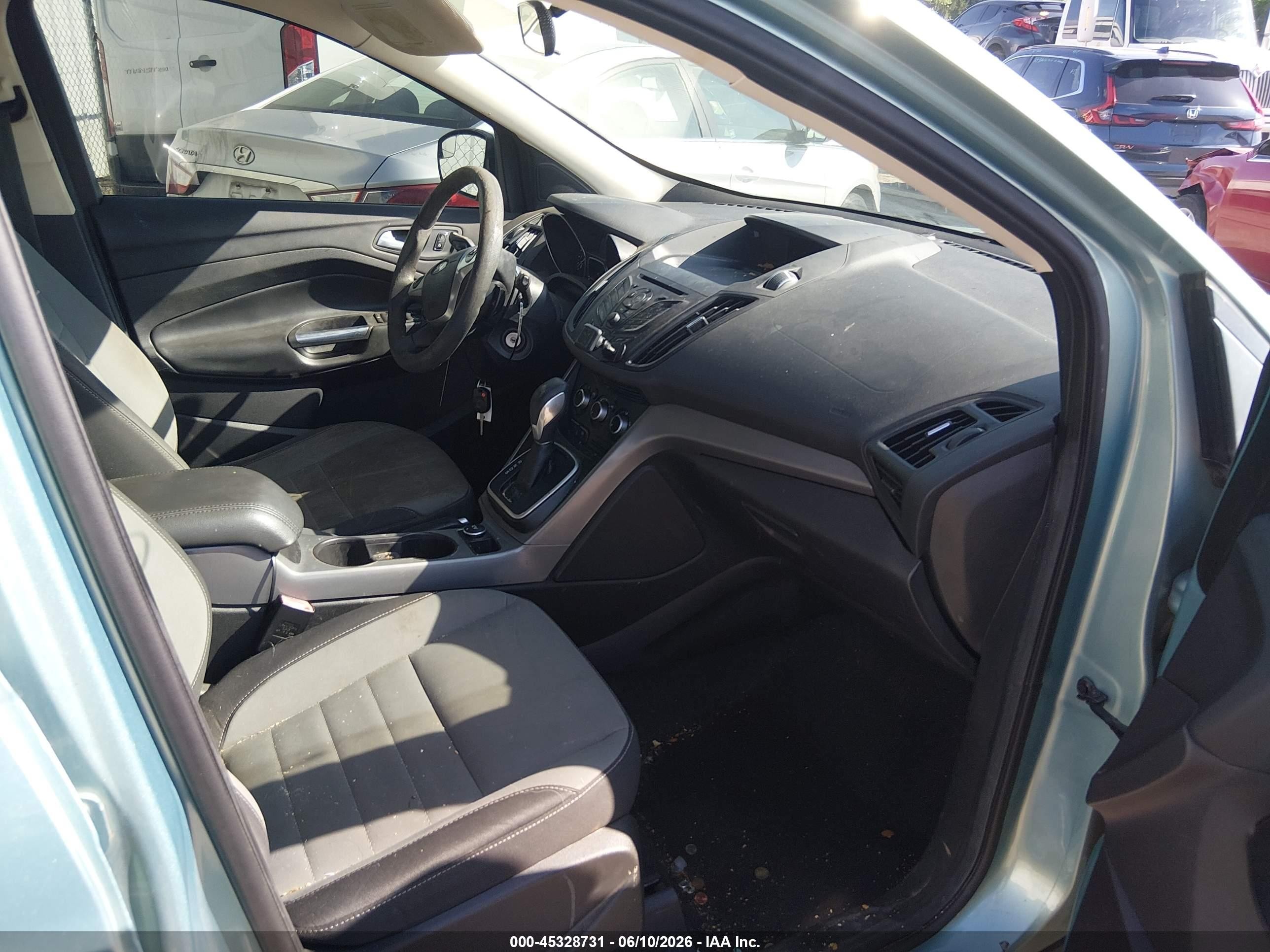 2013 Ford Escape Se Blue vin: 1FMCU0GX4DUD67594