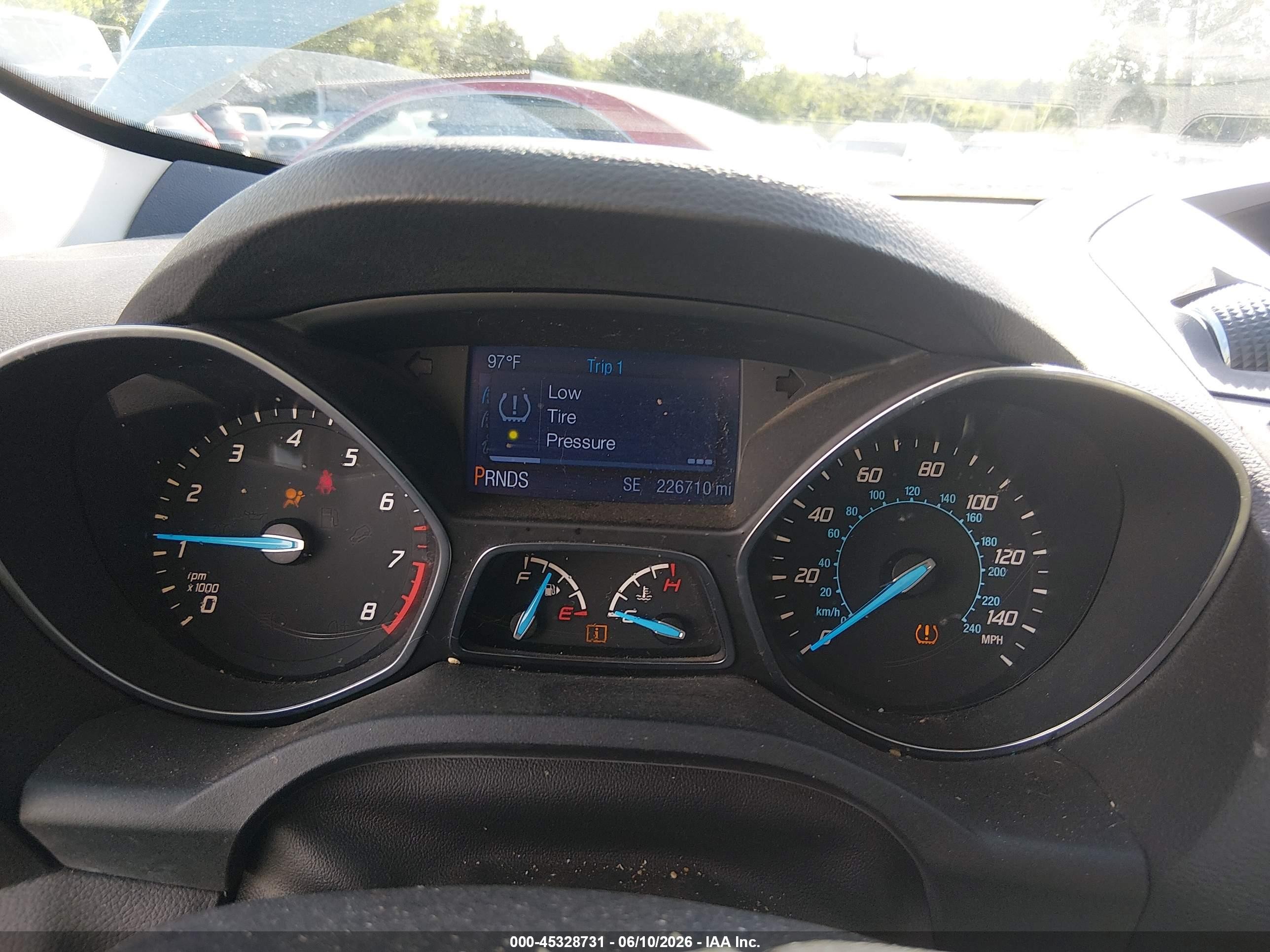 2013 Ford Escape Se Blue vin: 1FMCU0GX4DUD67594