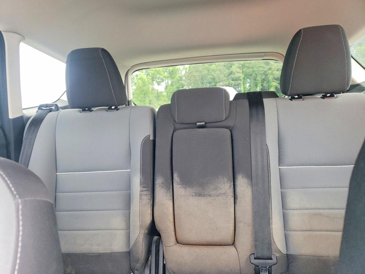 2014 Ford Escape Se White vin: 1FMCU0GX4EUA02396