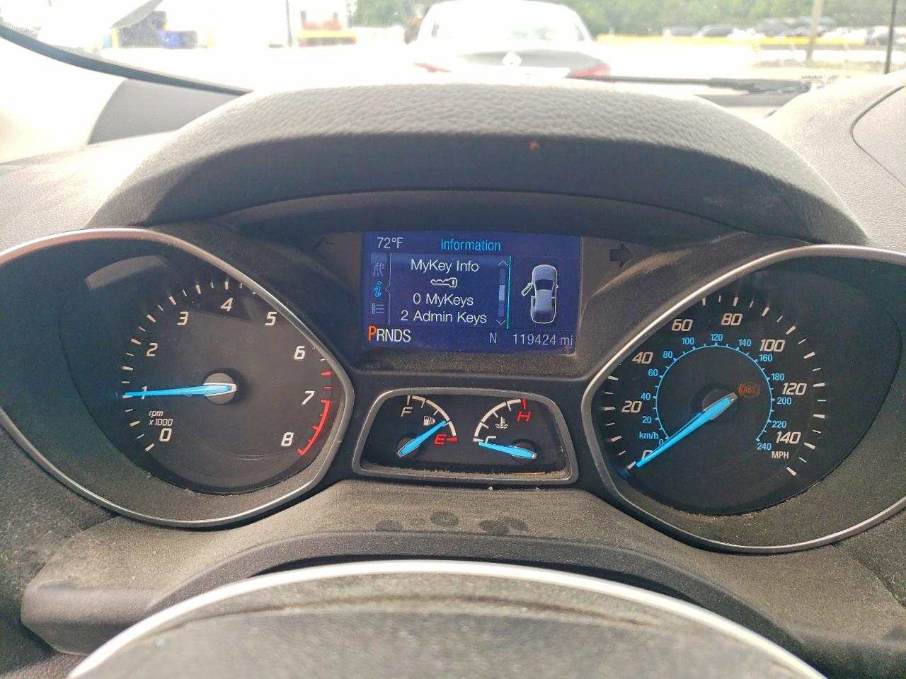 2014 Ford Escape Se White vin: 1FMCU0GX4EUA02396