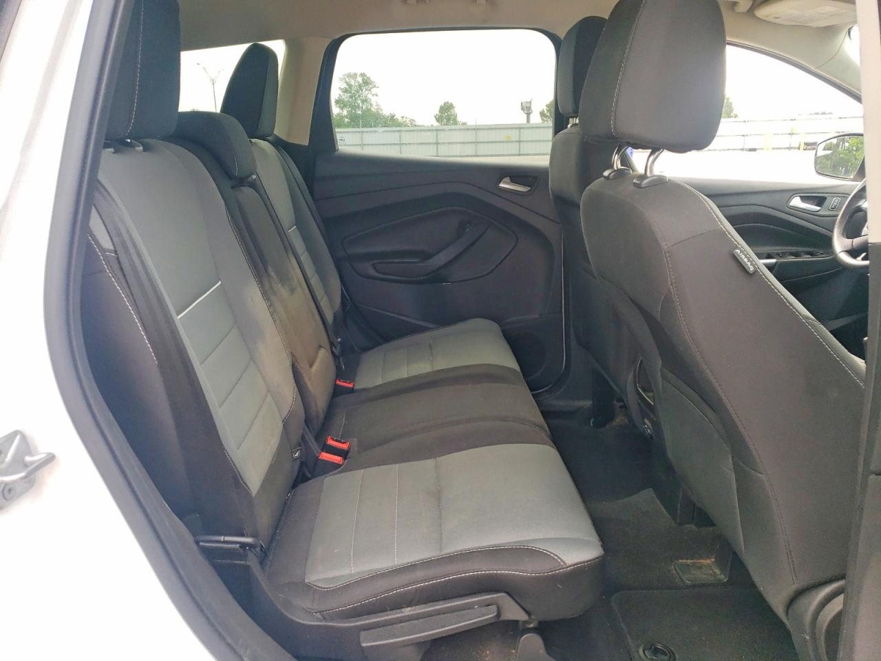 2014 Ford Escape Se White vin: 1FMCU0GX4EUA02396