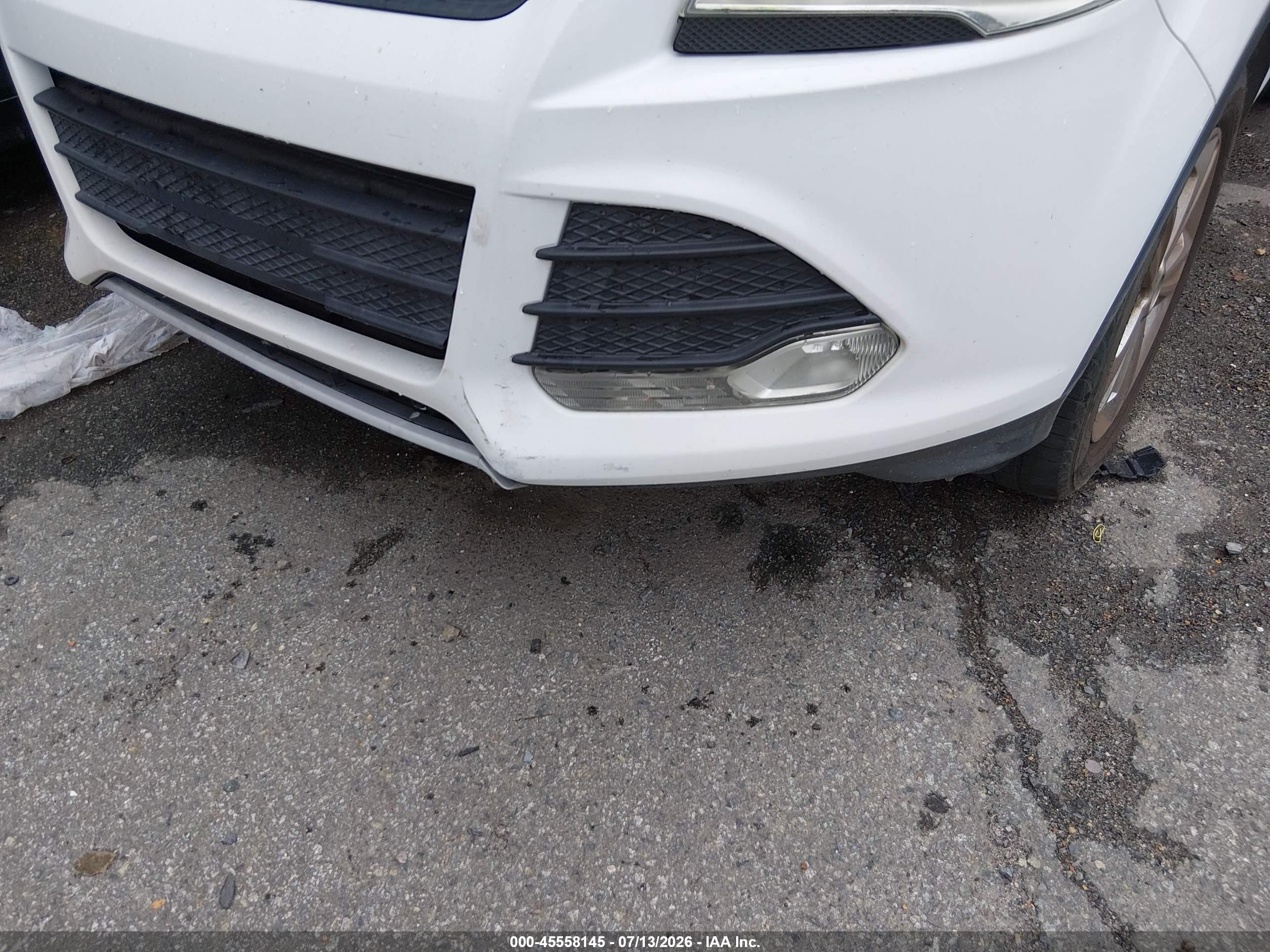 2014 Ford Escape Se Белый vin: 1FMCU0GX4EUA23703