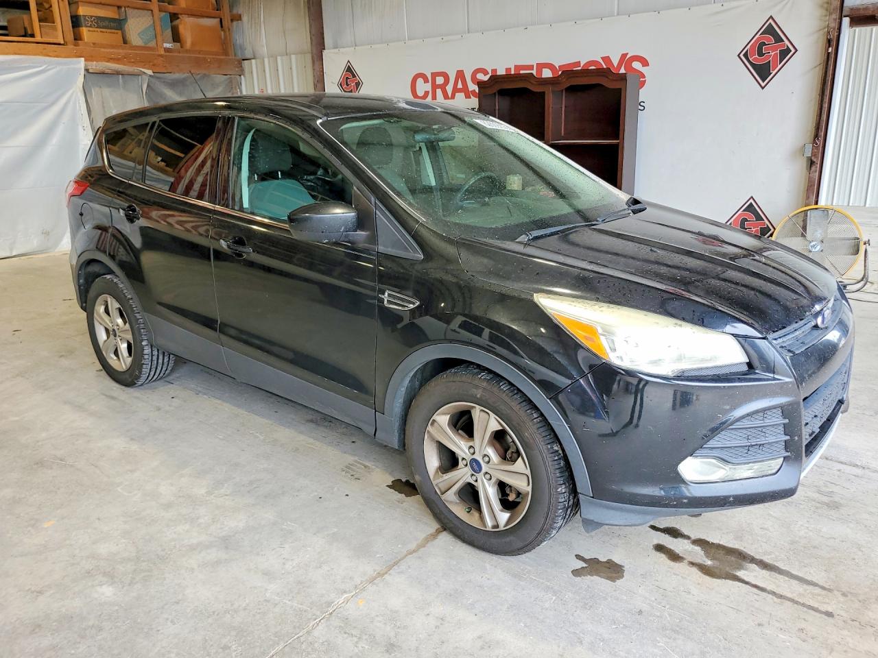 2014 Ford Escape Se Черный vin: 1FMCU0GX4EUA58922
