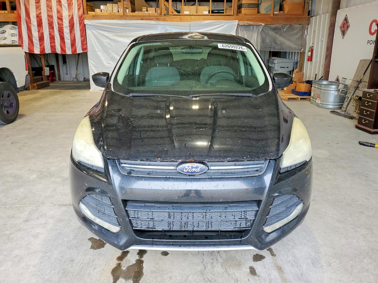 2014 Ford Escape Se Черный vin: 1FMCU0GX4EUA58922