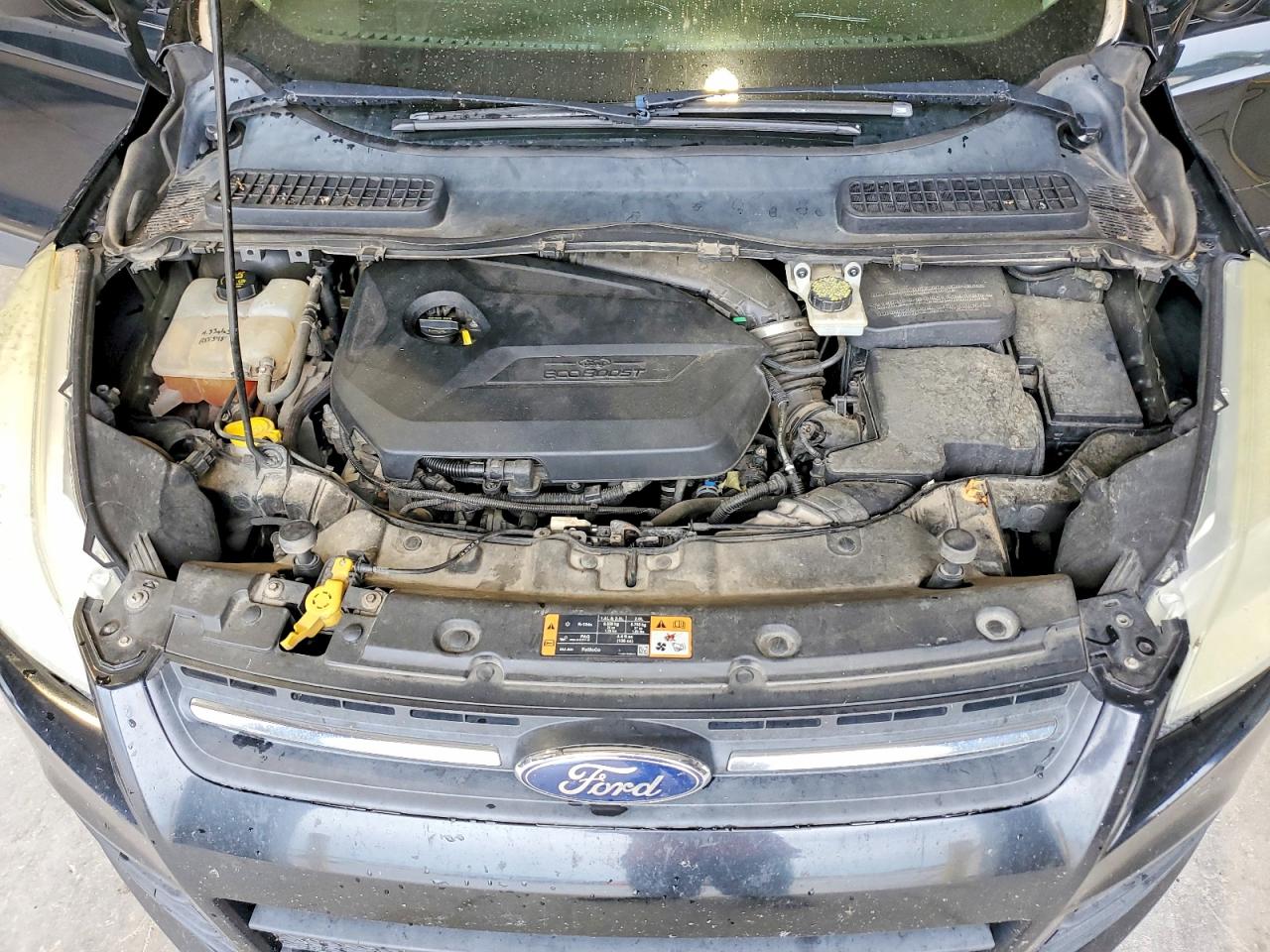 2014 Ford Escape Se Черный vin: 1FMCU0GX4EUA58922