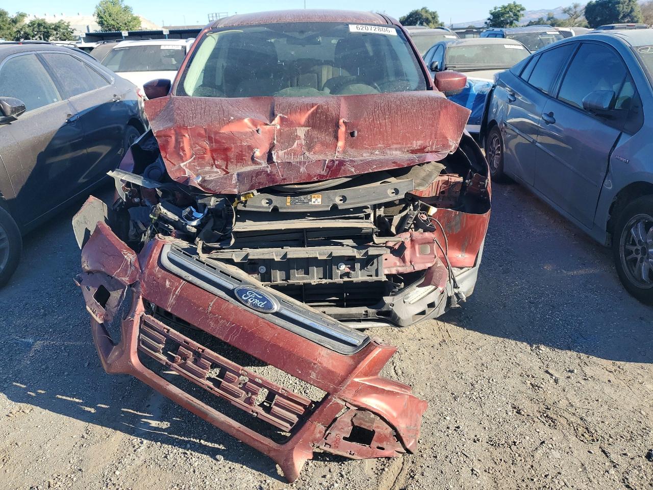 2014 Ford Escape Se Burgundy vin: 1FMCU0GX4EUA93976
