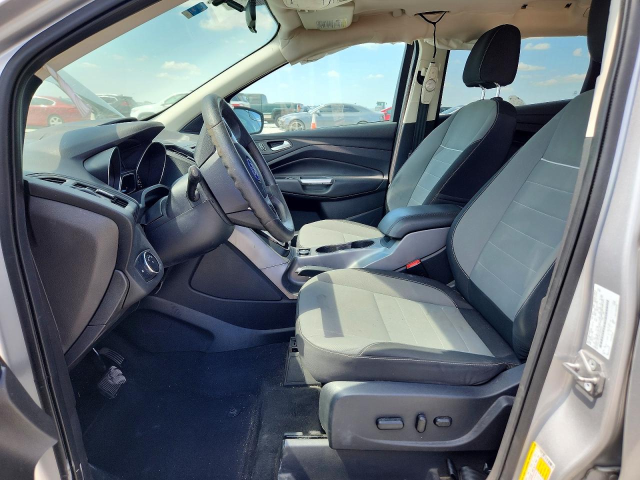 2014 Ford Escape Se Silver vin: 1FMCU0GX4EUB02532
