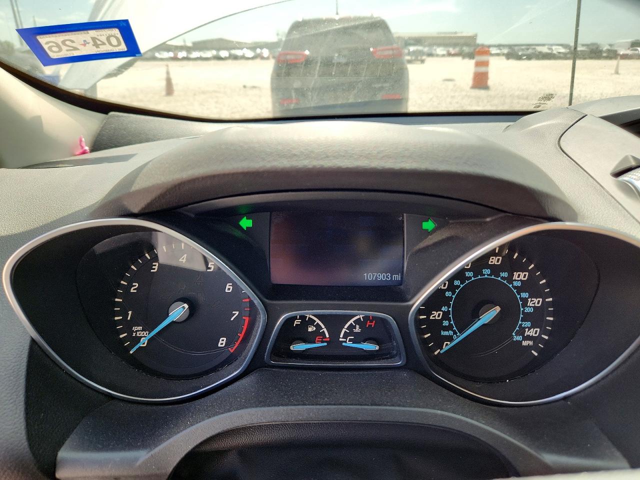 2014 Ford Escape Se Silver vin: 1FMCU0GX4EUB02532