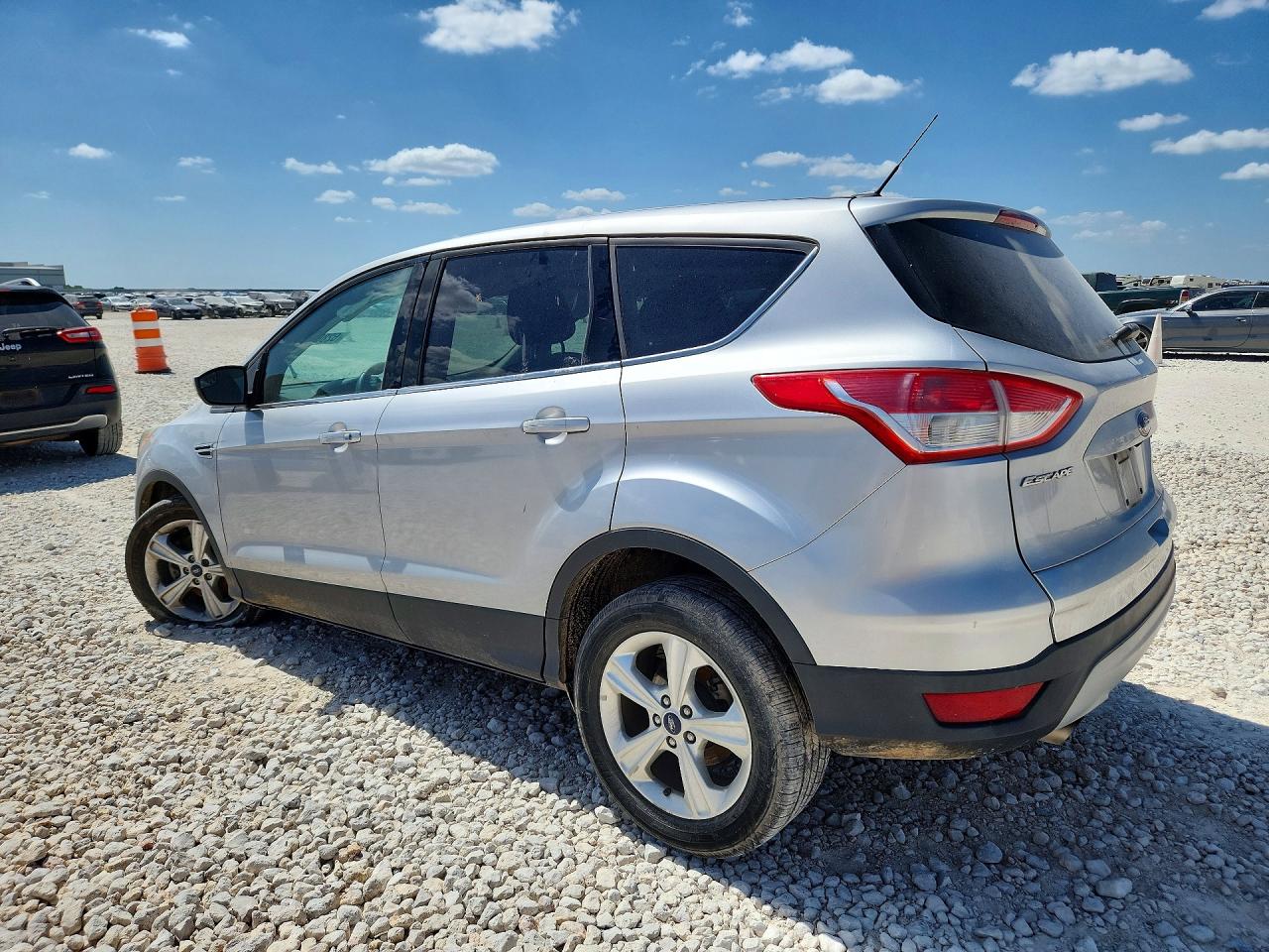2014 Ford Escape Se Silver vin: 1FMCU0GX4EUB02532