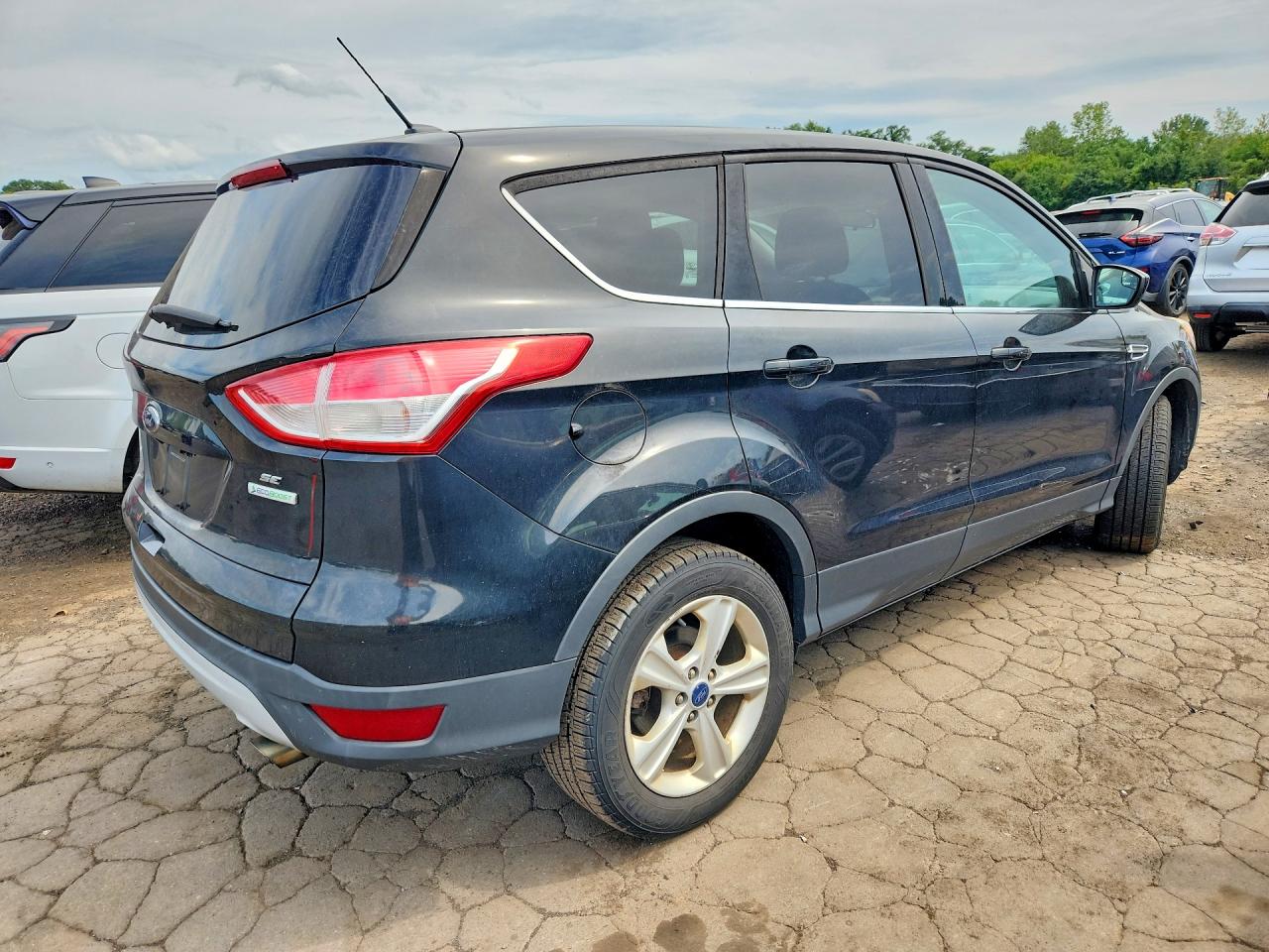 2014 Ford Escape Se Black vin: 1FMCU0GX4EUB20593