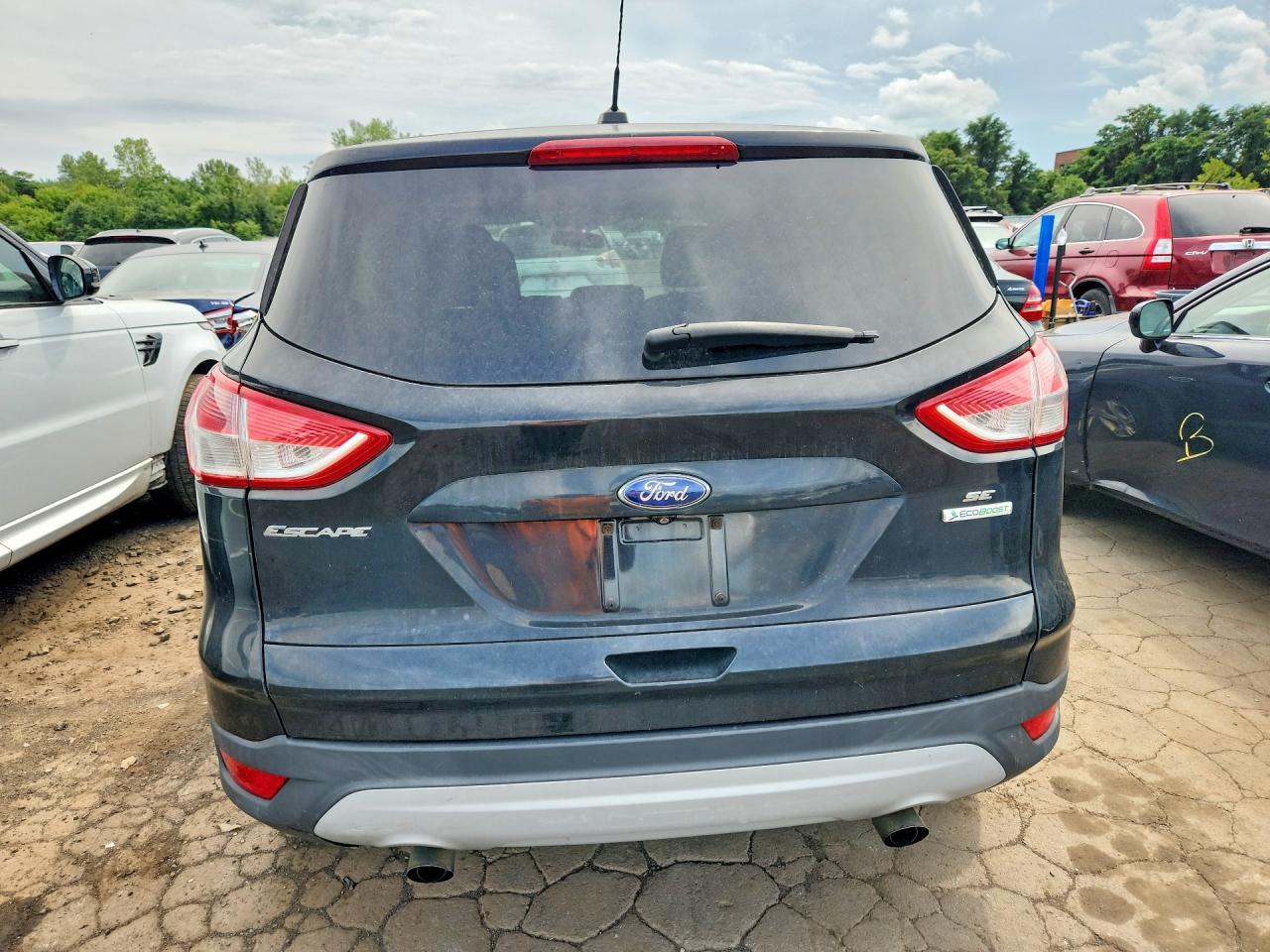 2014 Ford Escape Se Black vin: 1FMCU0GX4EUB20593